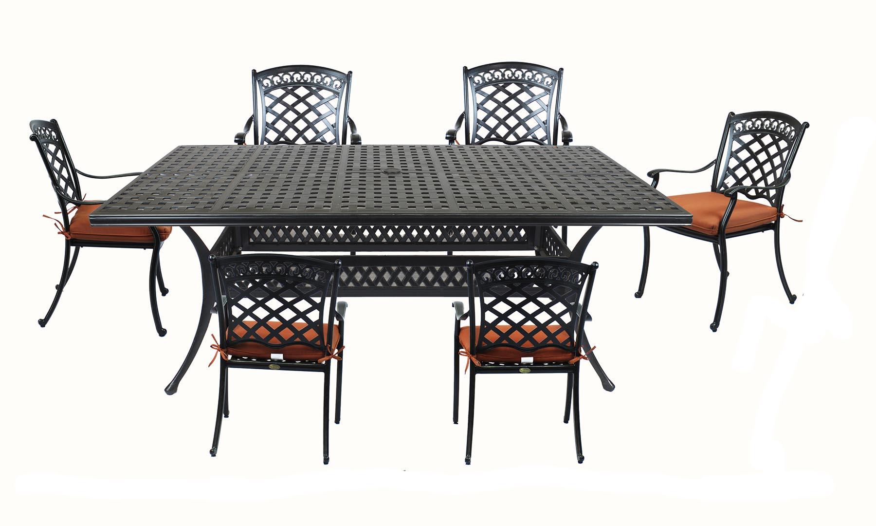 

    
CaliPatio Weave Outdoor Dining Table Bronze RCDTWV8646
