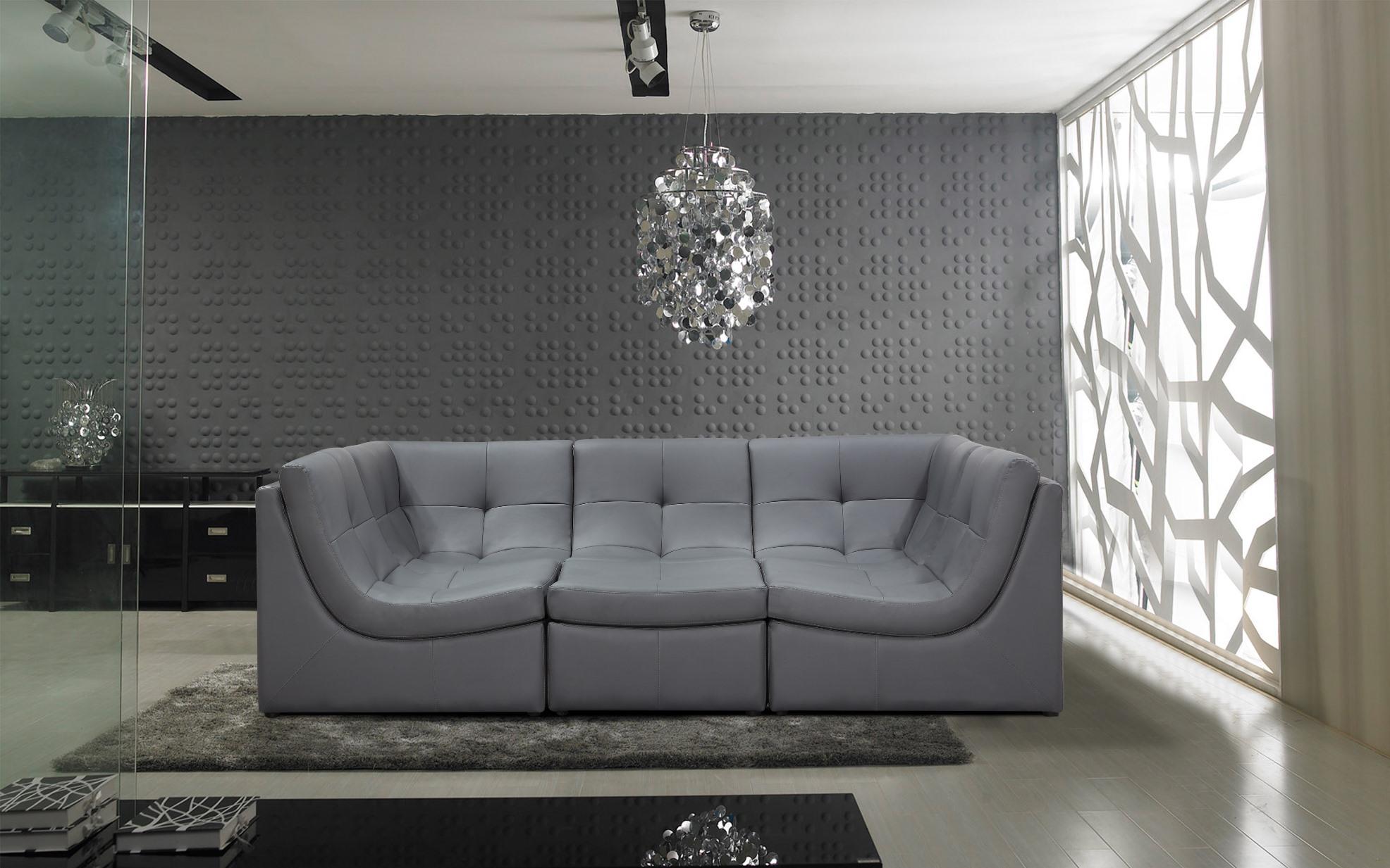 

    
 Order  Weisman Reversible Modular Sectional with Ottoman GREY
