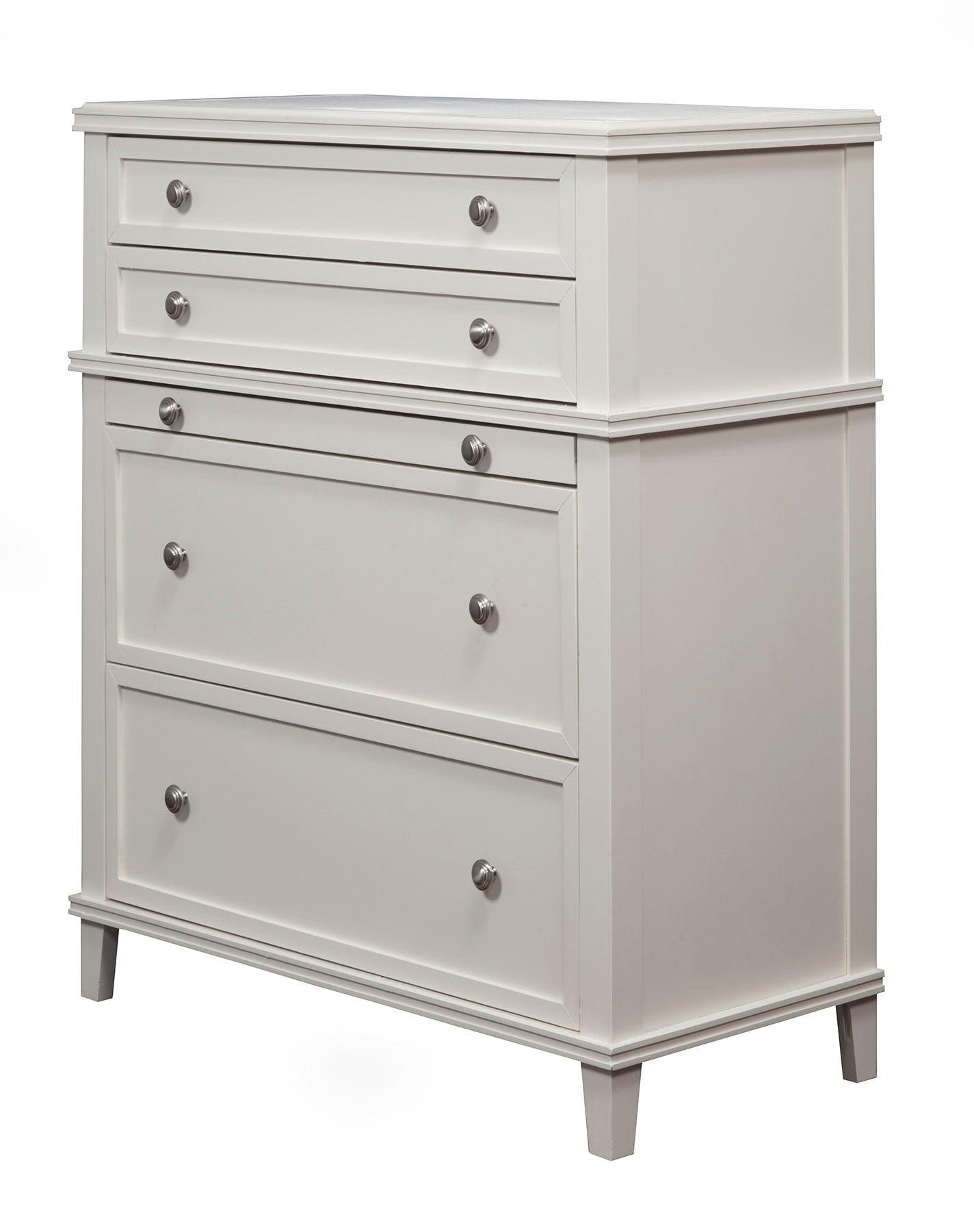Contemporary Chest POTTER 955-05 in White 