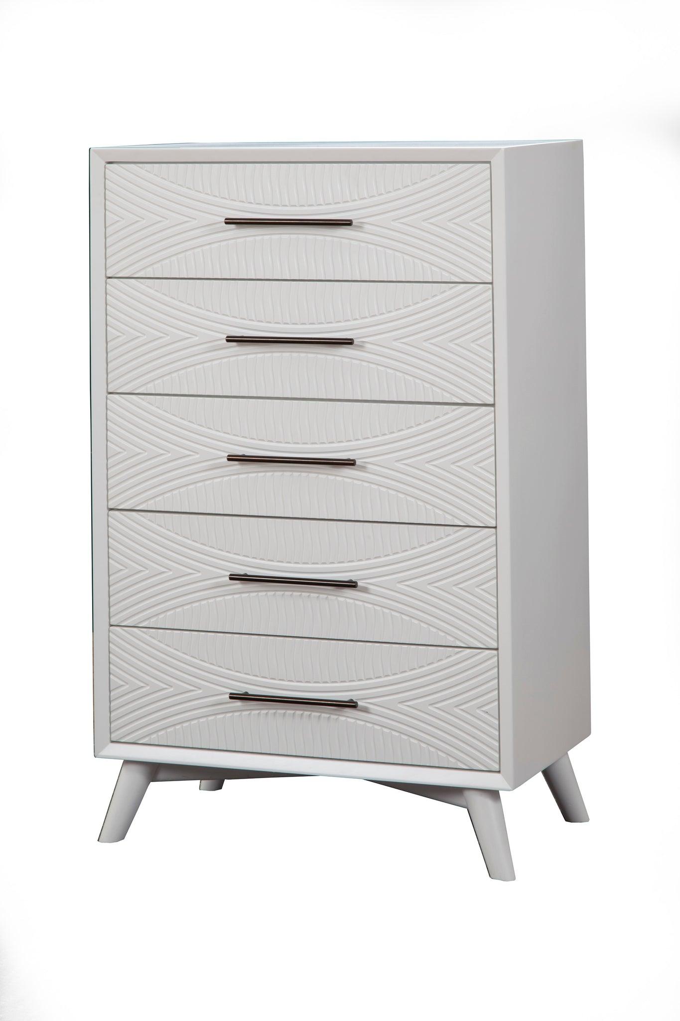 Modern, Traditional Chest TRANQUILITY 1867-05 in White 