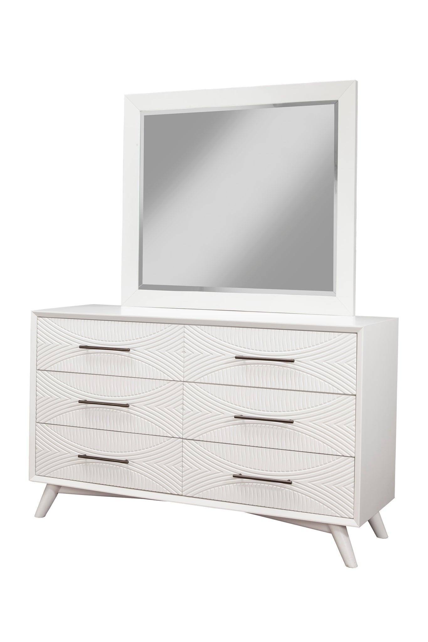 

        
Alpine Furniture TRANQUILITY Dresser White  812702028639
