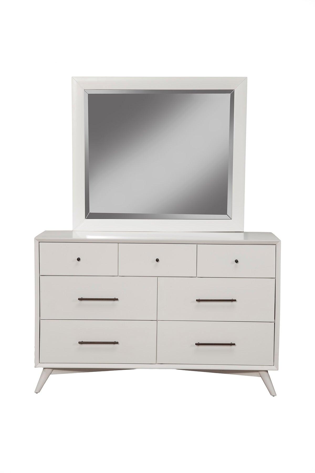 

        
Alpine Furniture Flynn Retro Dresser White  812702024402
