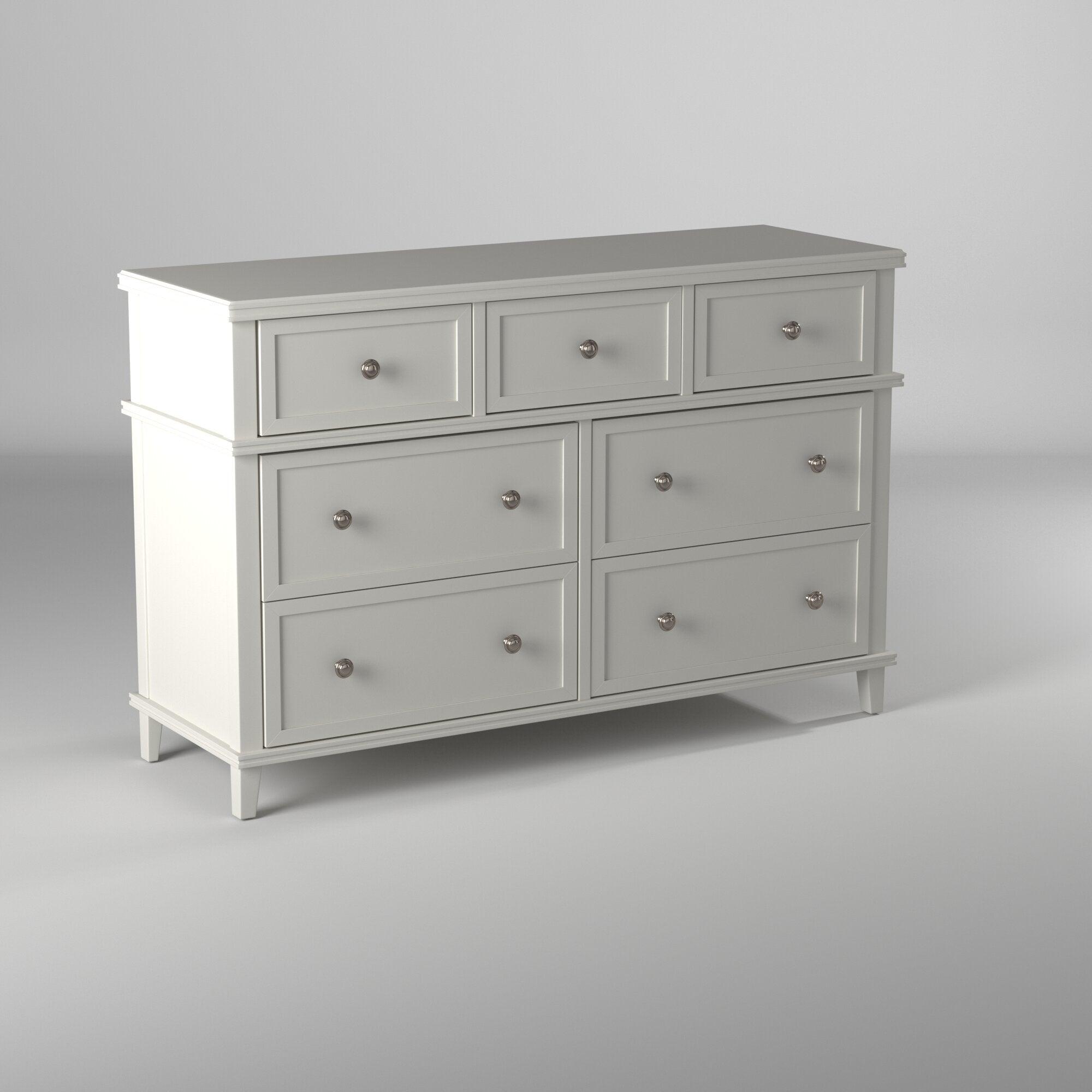 

        
Alpine Furniture POTTER Dresser White  812702024594
