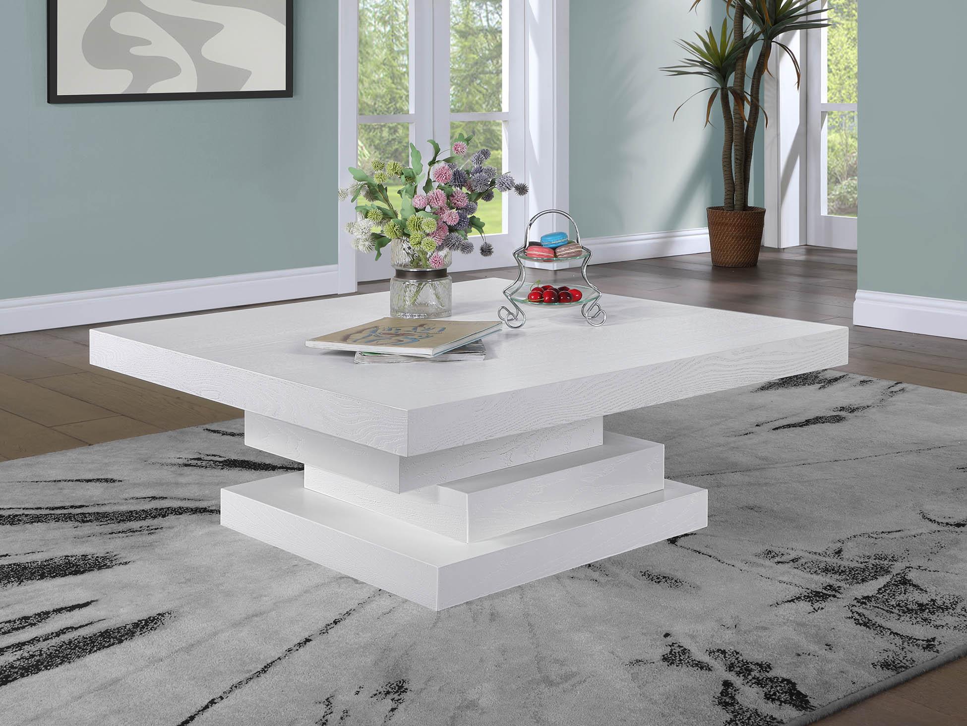 

    
White Art Deco Coffee Table WESTMOUNT 499White-CT Meridian Contemporary
