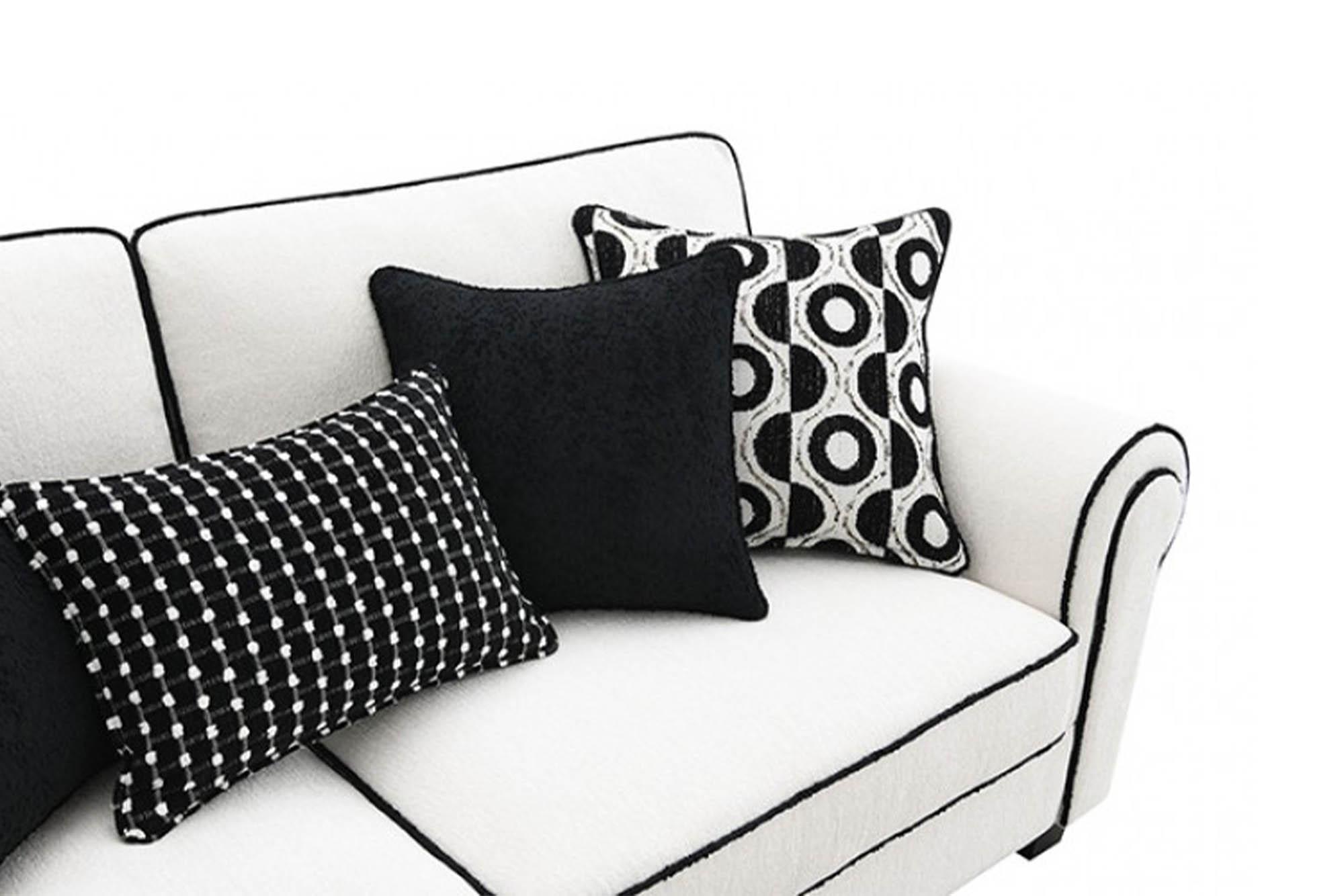 

                    
Furniture of America FM61007WH-SF-Set Sofa Set White Chenille Purchase 
