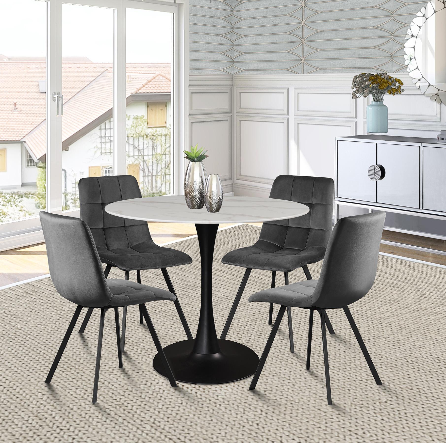 

        
Meridian Furniture TULIP 973-T Dining Table White/Black  753359800547
