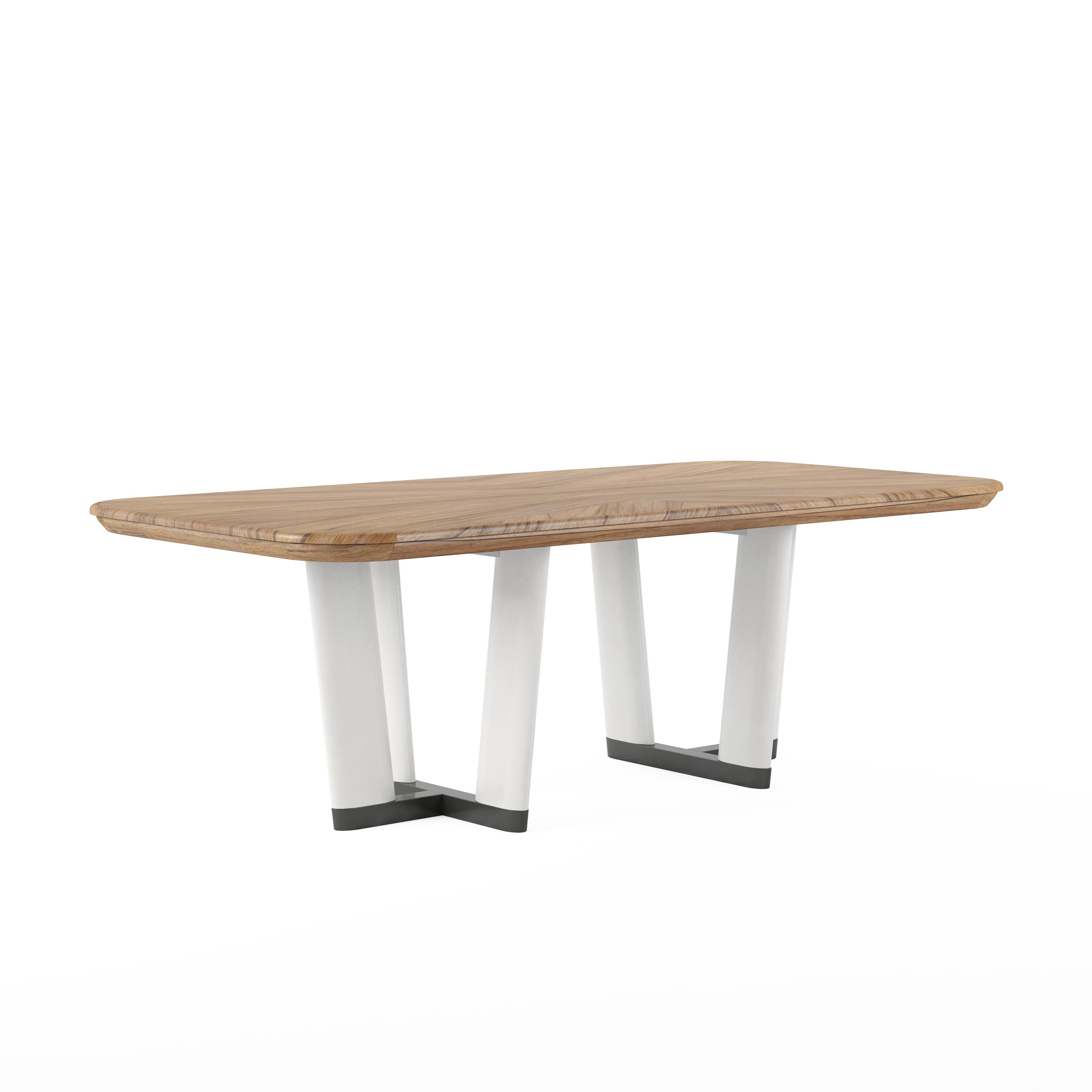 

                    
a.r.t. furniture Portico Dining Table White/Brown  Purchase 
