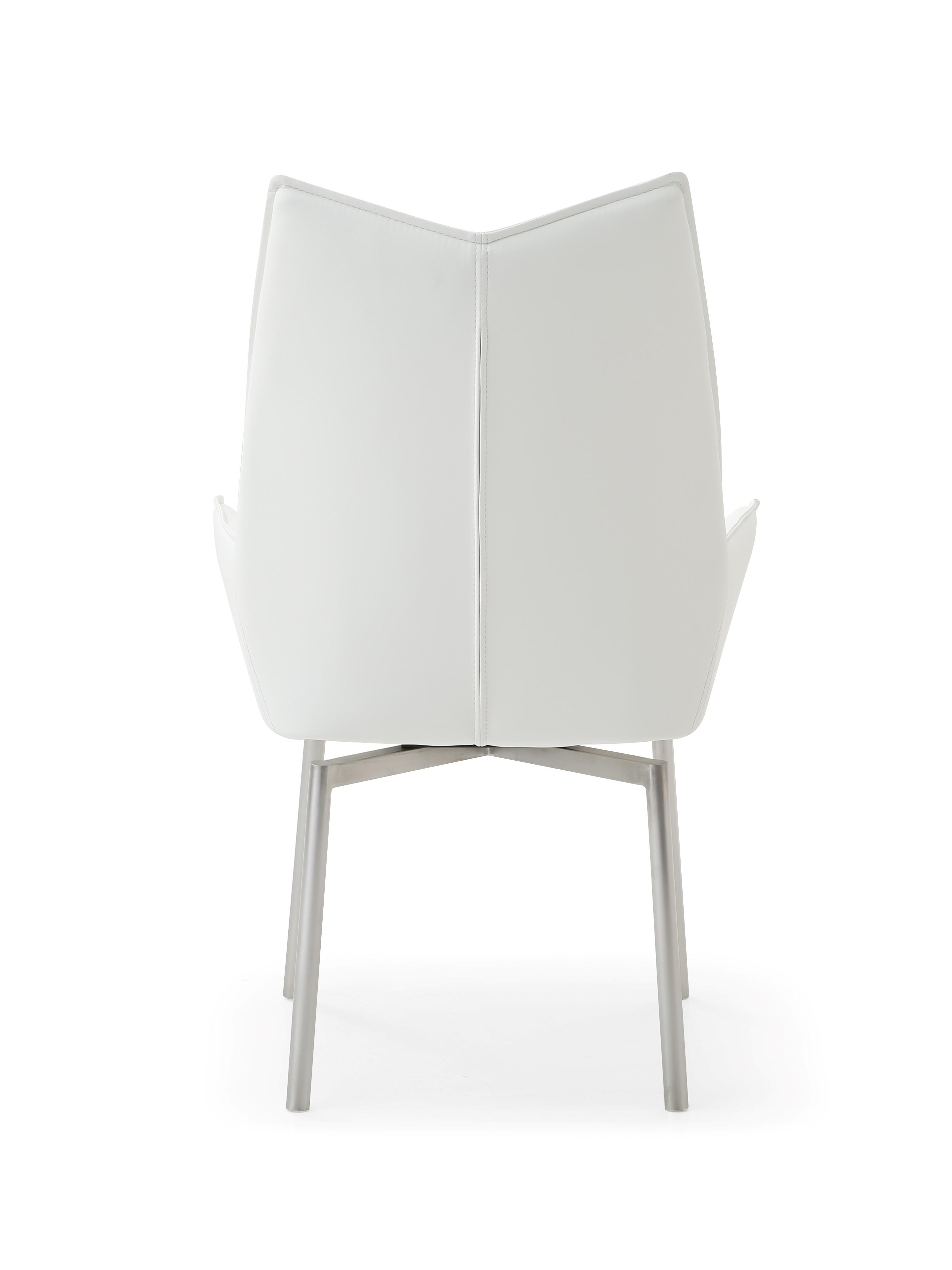 

                    
Williston Forge Luke Dining Chair White Eco Leather Purchase 
