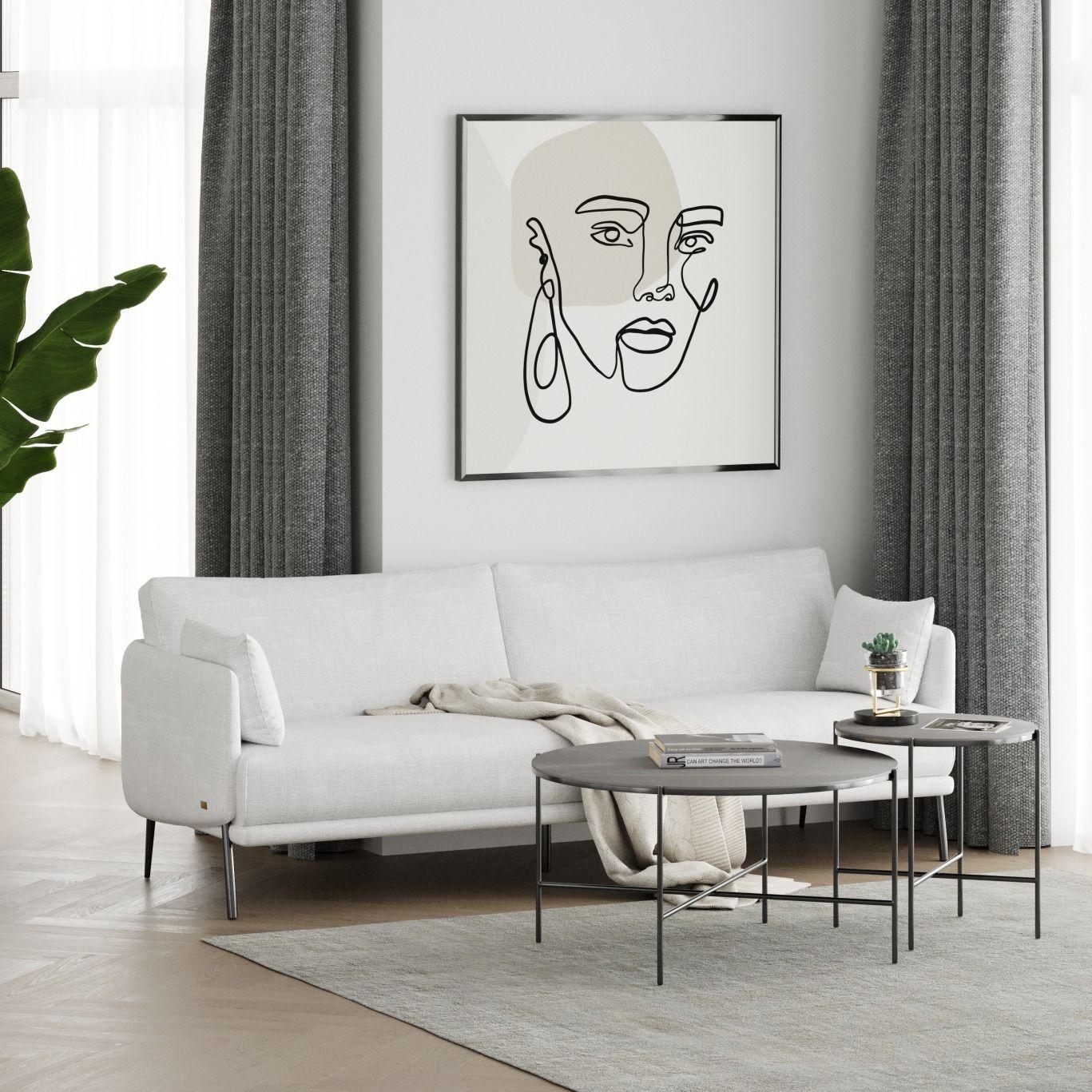 

    
White Fabric Sofa Divani Casa Higgins VIG Contemporary Modern
