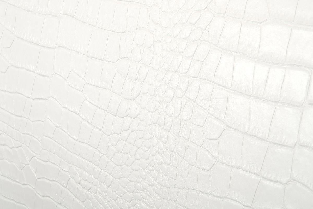 

    
VGACMONZA-BED 71958A White Faux Crocodile Leather King Bed Modrest Monza VIG MADE IN ITALY

