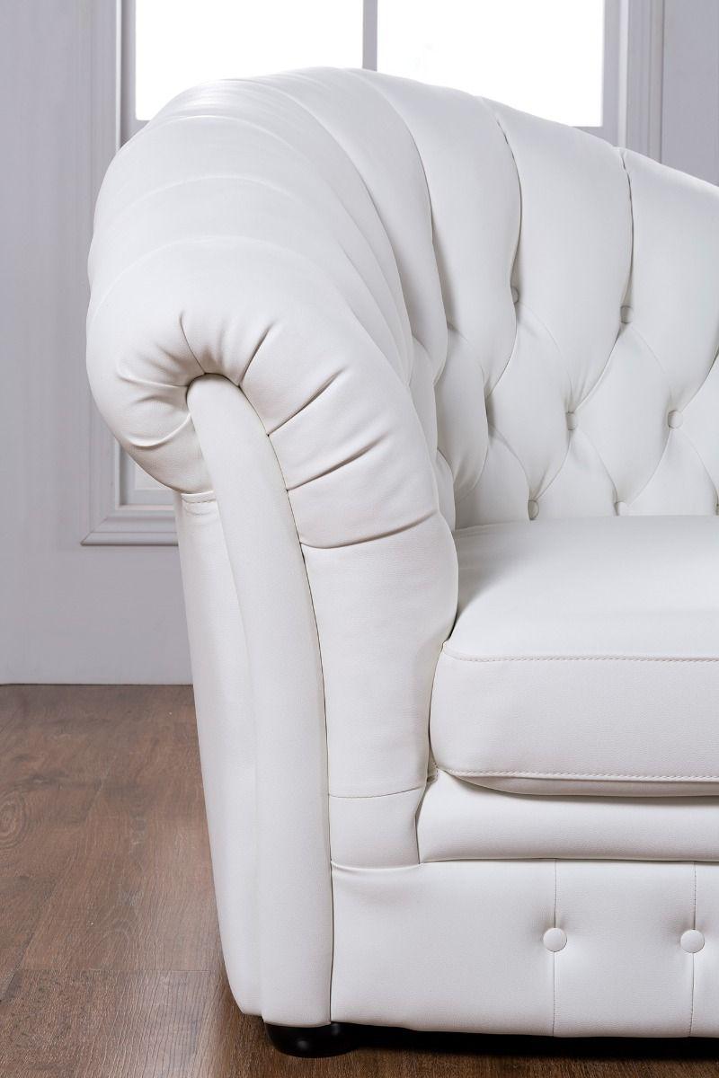 

    
American Eagle Furniture AE-L500-W Sofa Chaise White AE-L500R-W
