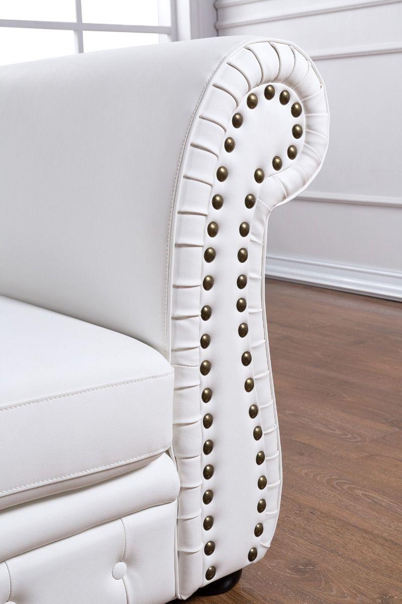 

    
American Eagle Furniture AE-L501R-W Sofa Chaise White AE-L501R-W
