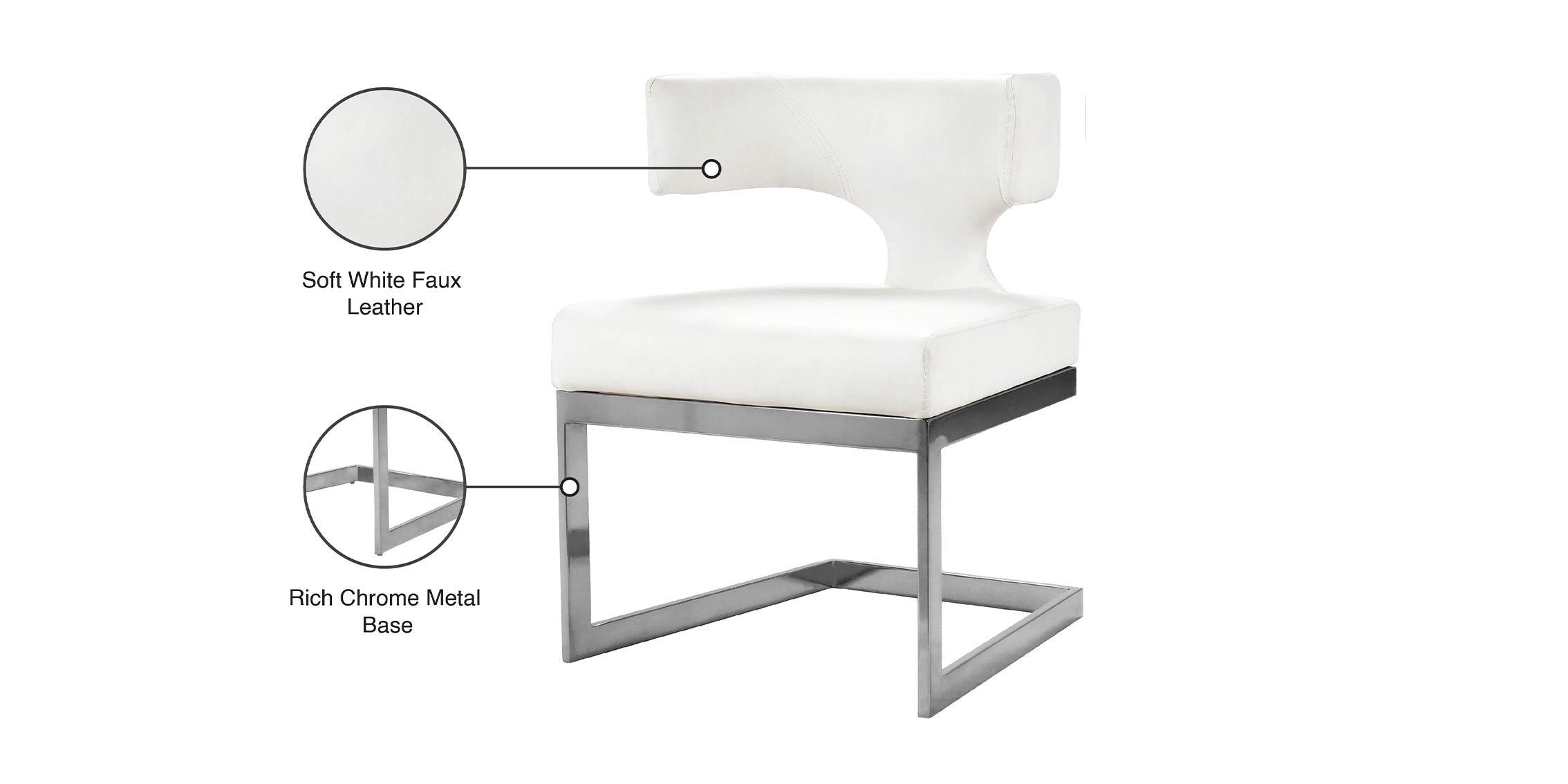 

    
954White-C-Set-2 Meridian Furniture Dining Chair Set
