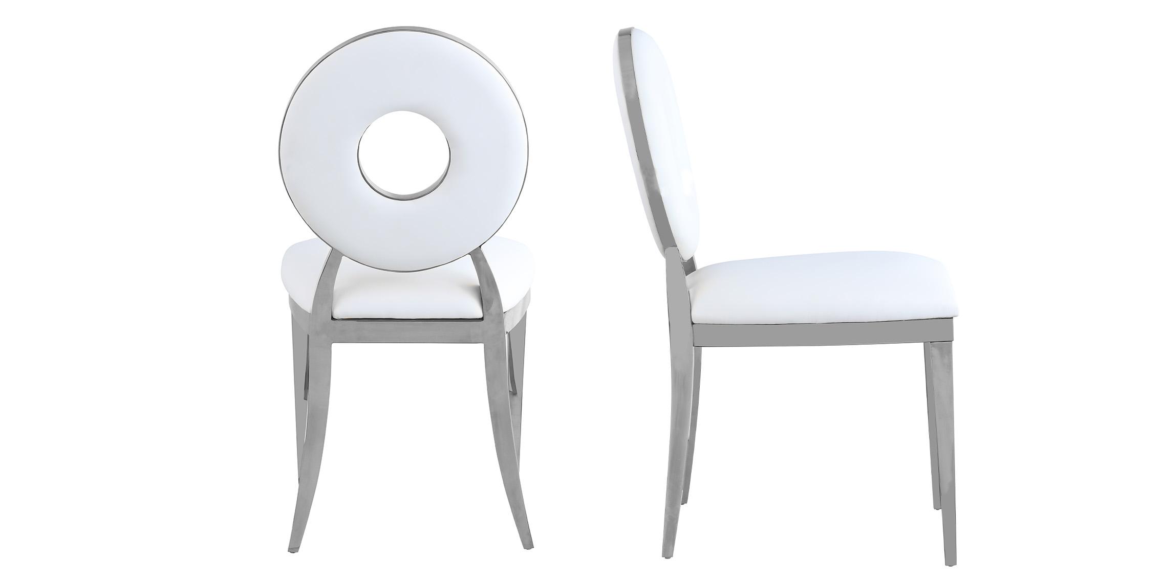 

    
Meridian Furniture CAROUSEL 859White-C Dining Chair Set Chrome/White 859White-C
