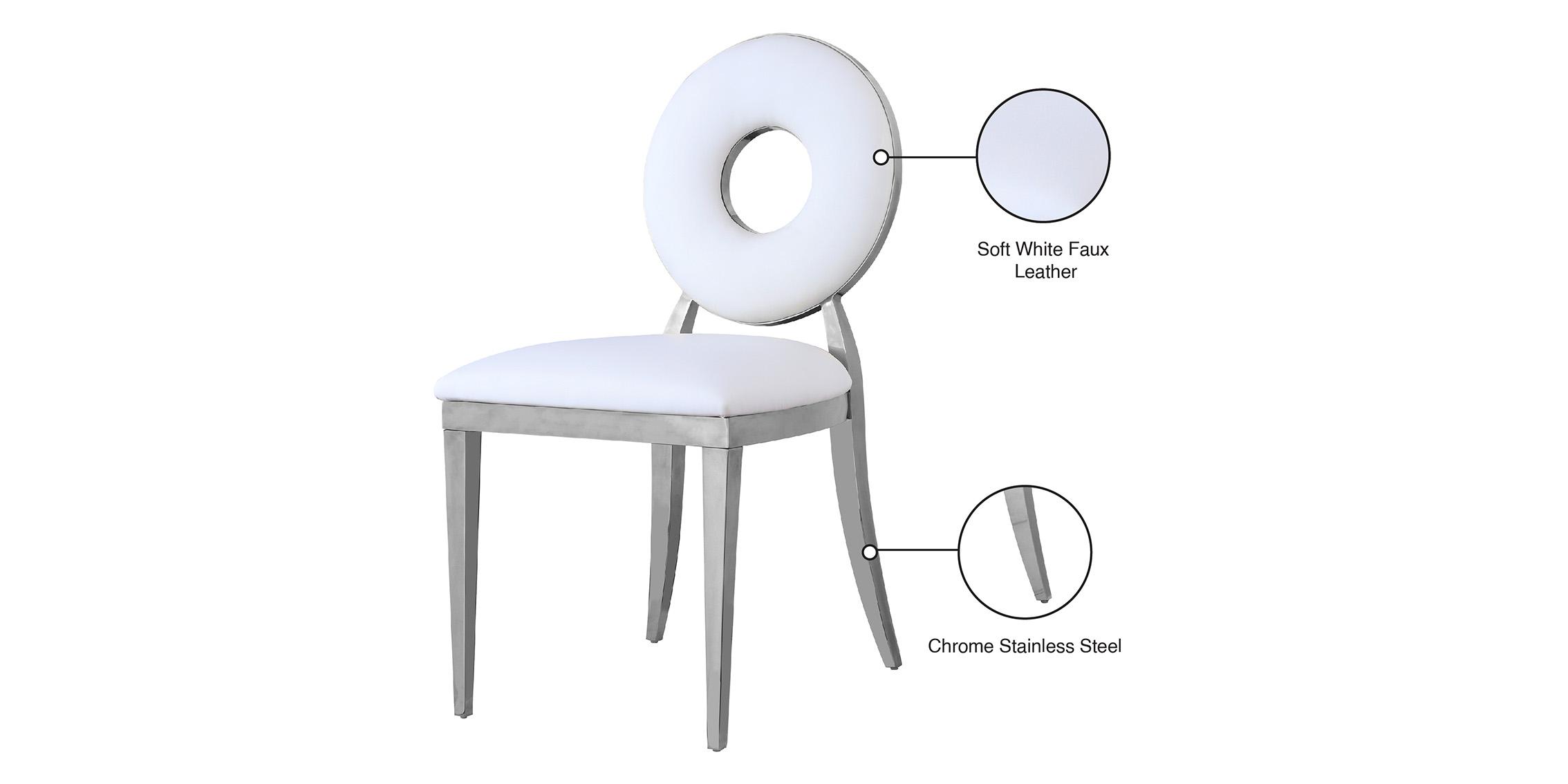 

    
859White-C Meridian Furniture Dining Chair Set
