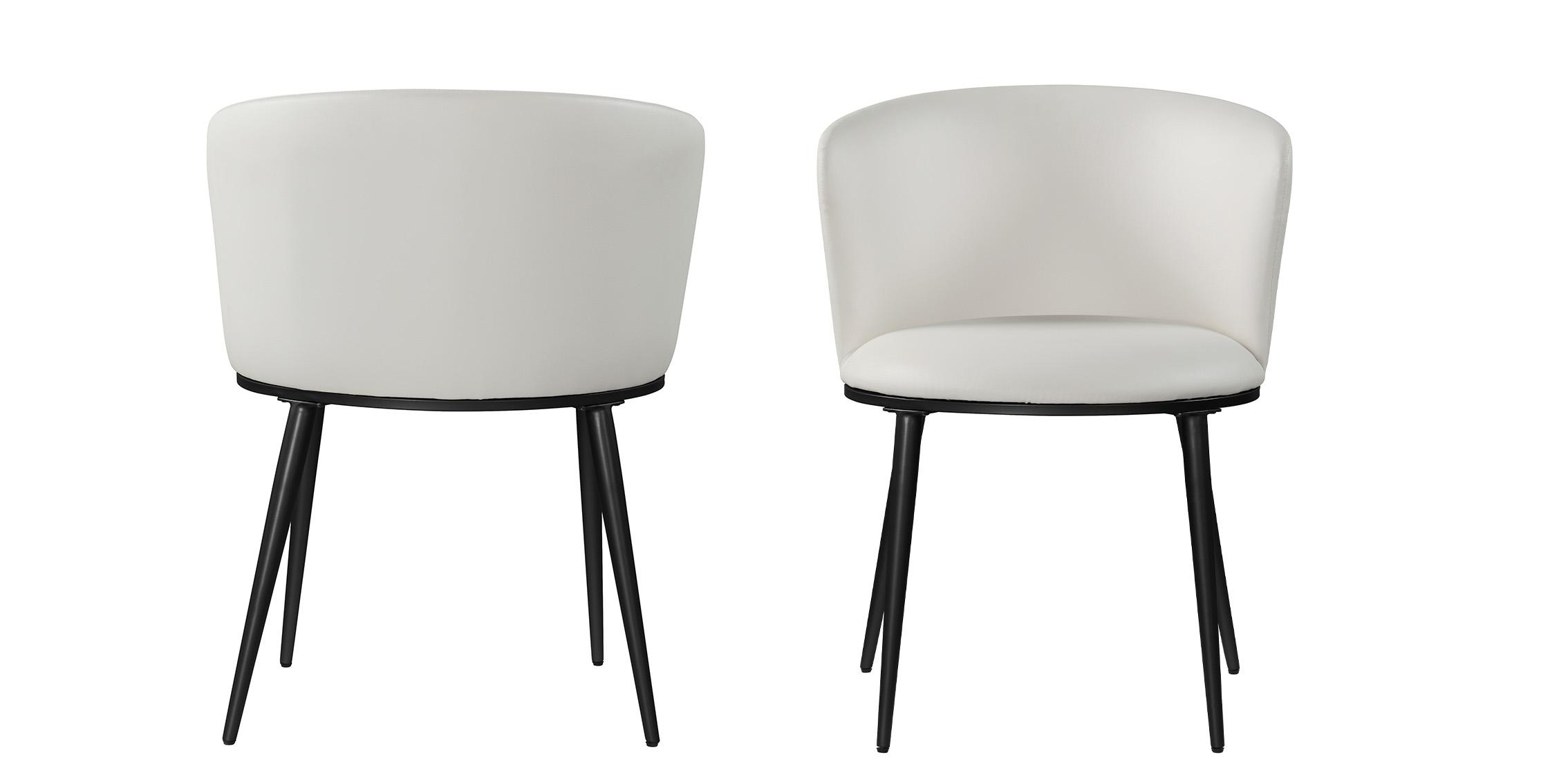 

        
Meridian Furniture SKYLAR 966White-C Dining Chair Set White/Black Faux Leather 753359806402
