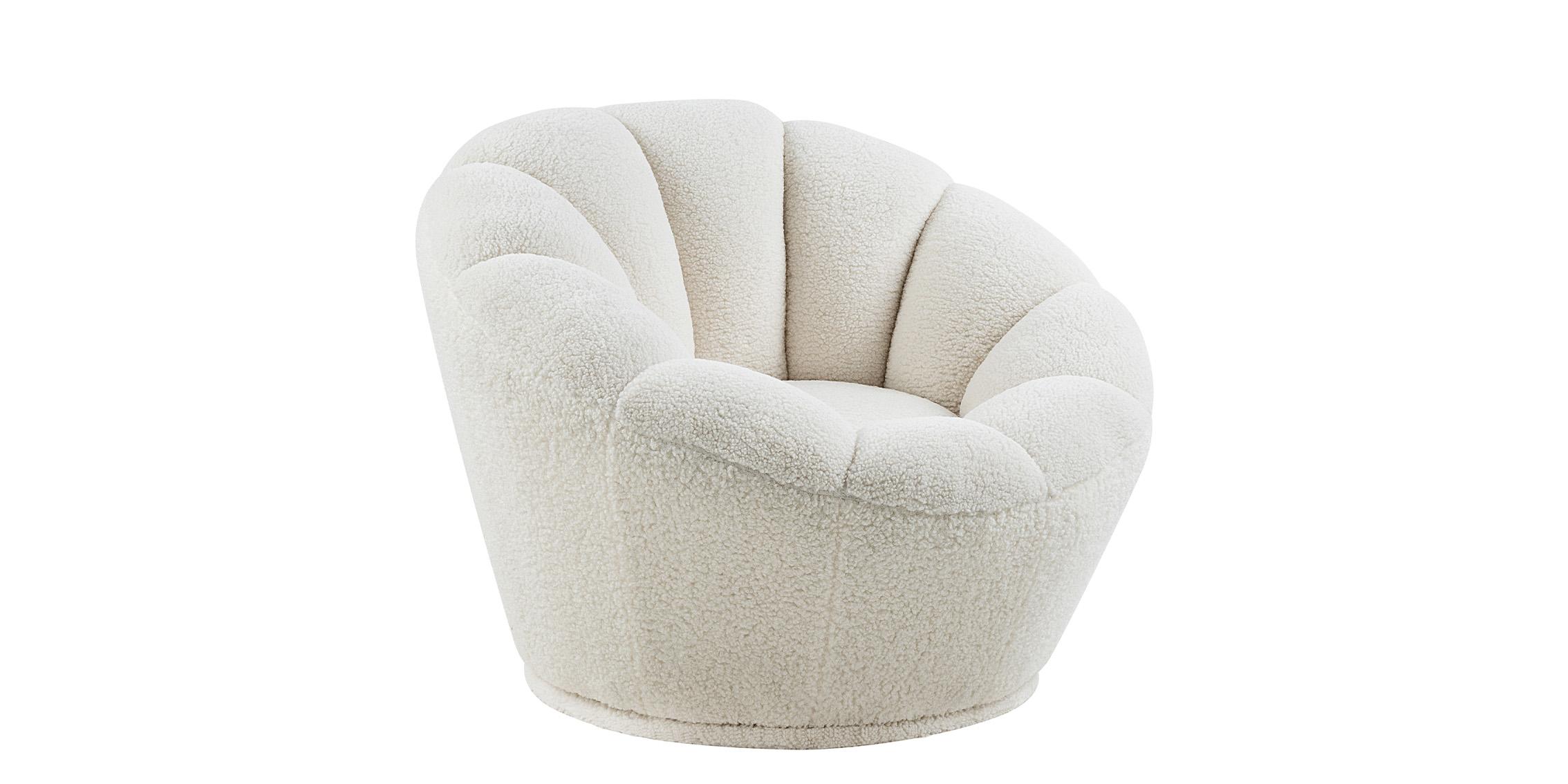 Contemporary, Modern Accent Chair DREAM 514Fur 514Fur in White 