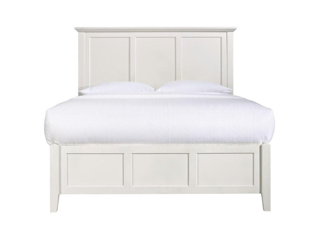

    
Modus Furniture PARAGON Panel Bed White 4NA4L6
