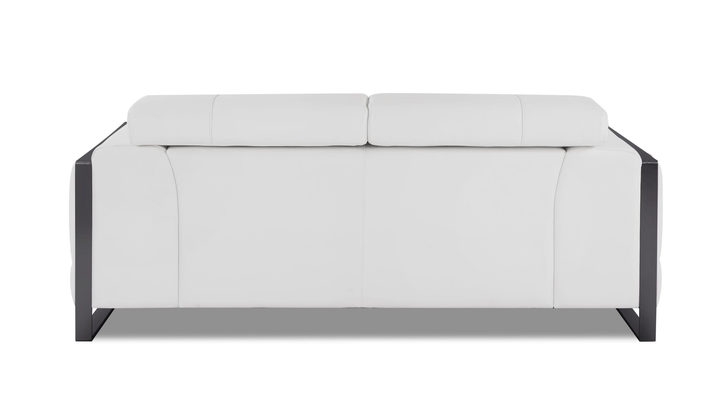 

    
903-WHITE-2PC White Genuine Italian Leather Sofa & Loveseat Set 2Pcs Modern Global United 903
