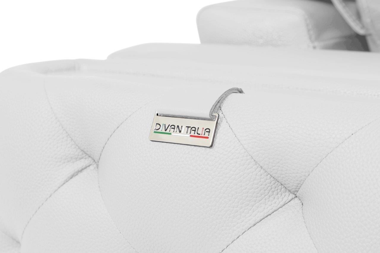 

    
 Photo  WHITE Genuine Italian Leather Sofa Set 2Pcs Contemporary 1050 Global United

