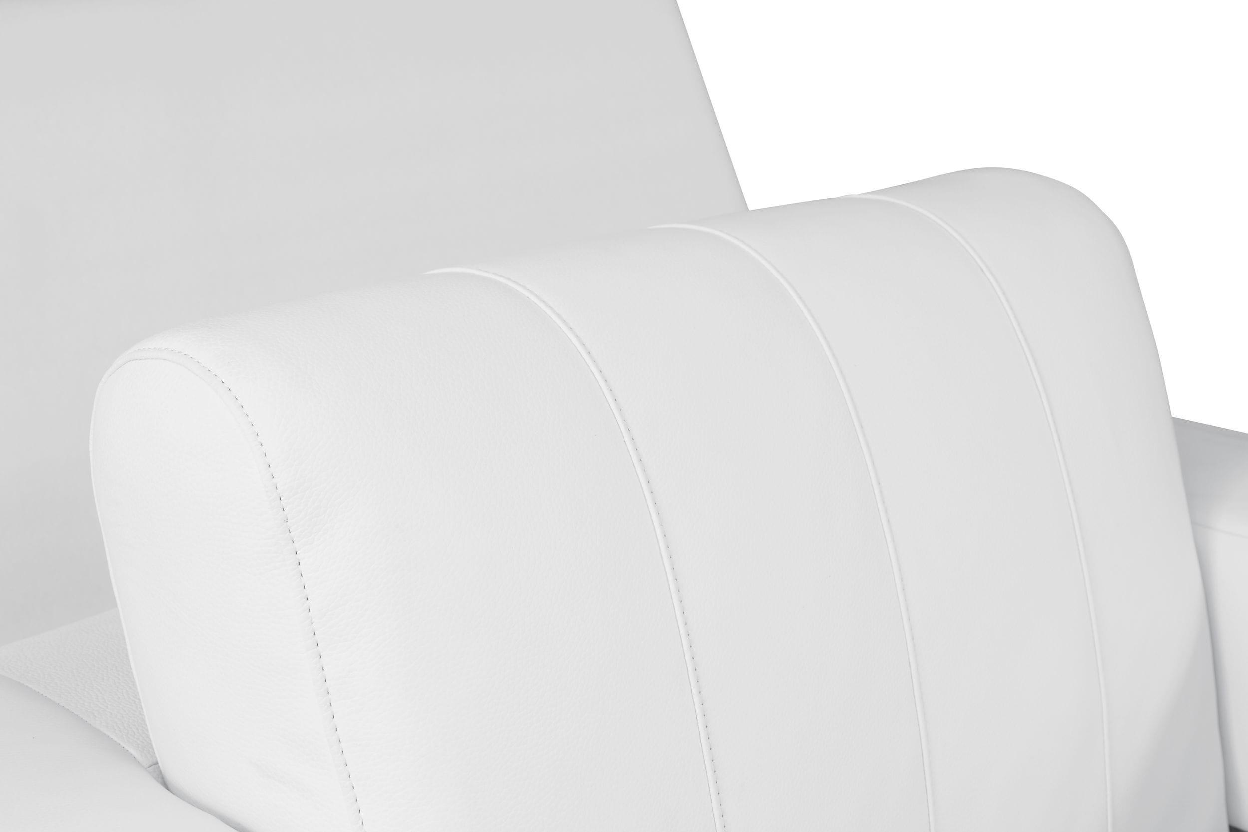 

    
White Genuine Italian Leather Sofa Set 2Pcs Contemporary 904 Global United
