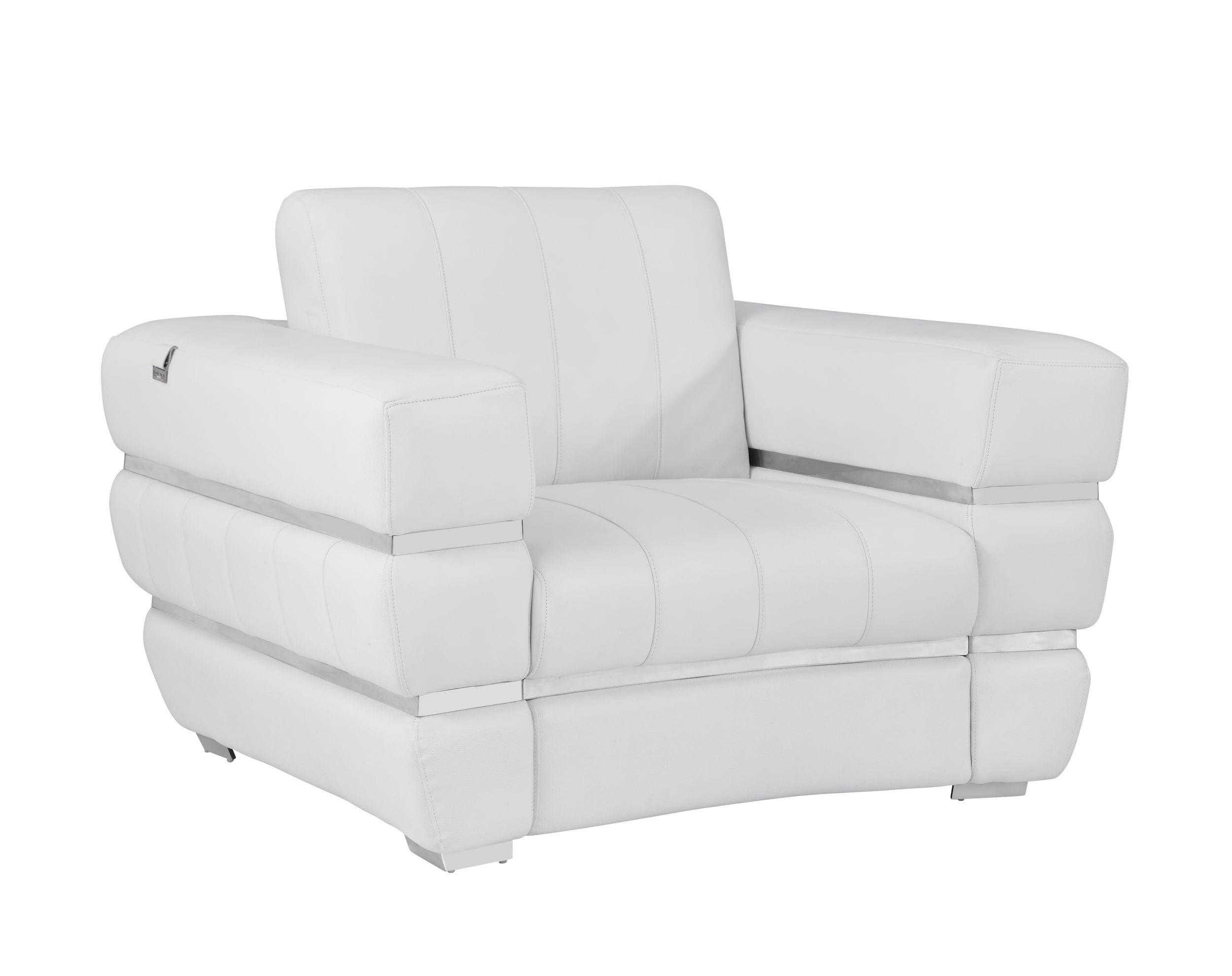 

    
904-WHITE-3-PC Global United Sofa Loveseat and Chair Set
