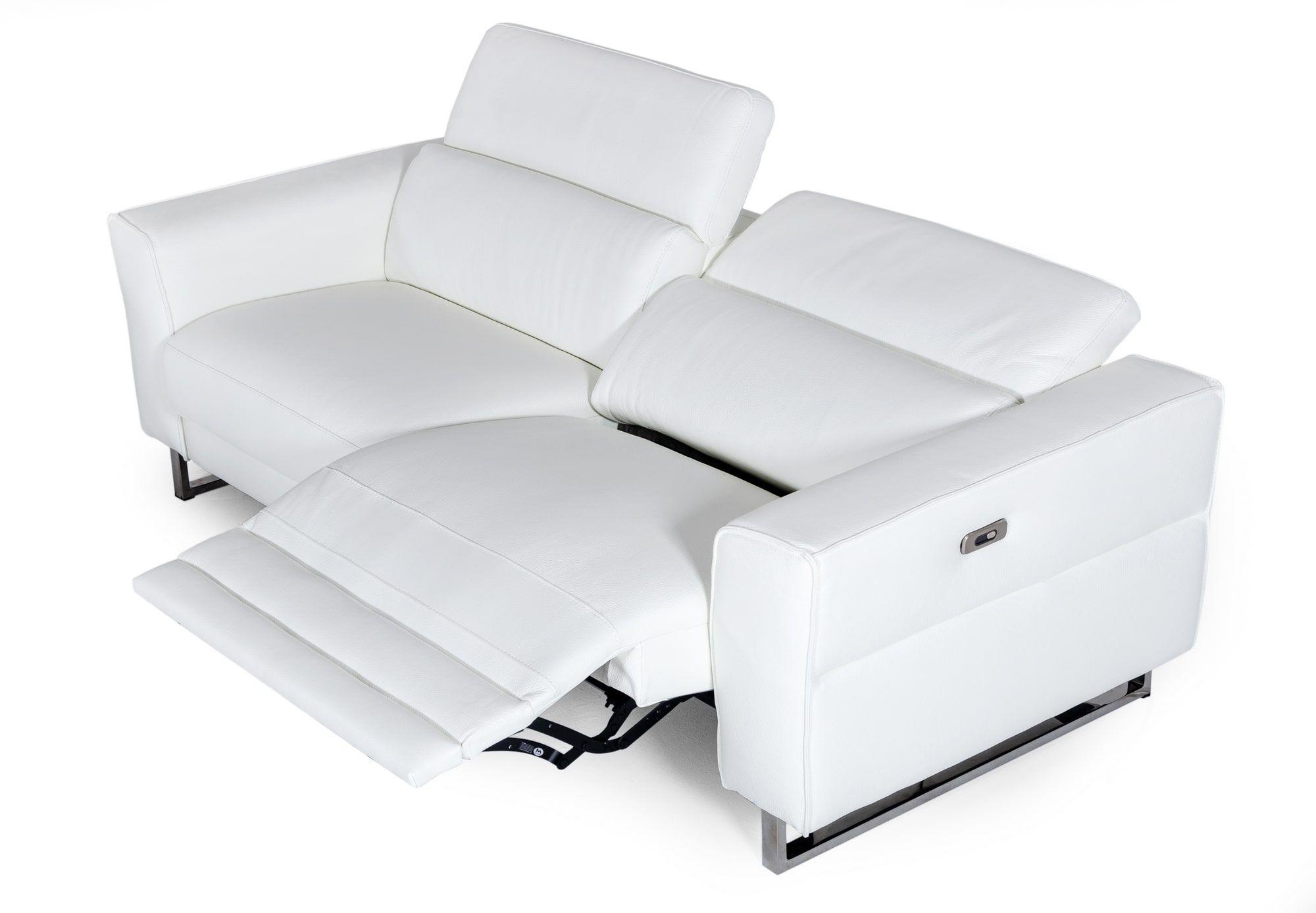 

    
VIG Furniture VGDDLUCCA-WHT-S Recliner Sofa White VGDDLUCCA-WHT-S
