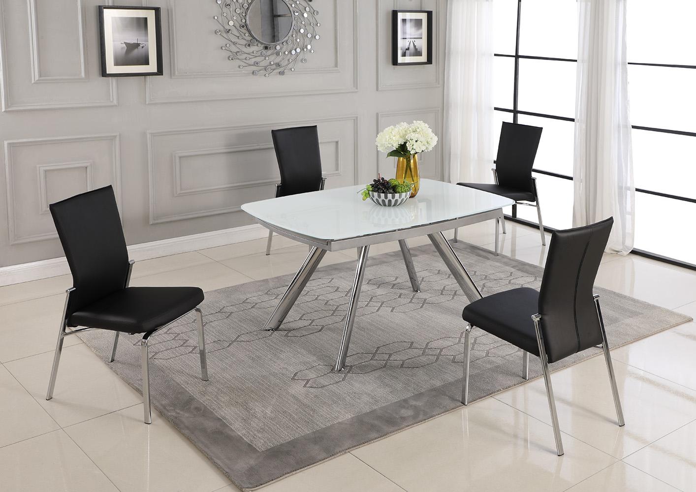 

                    
Chintaly Imports Alina / Molly Dining Sets Black Eco Leather Purchase 
