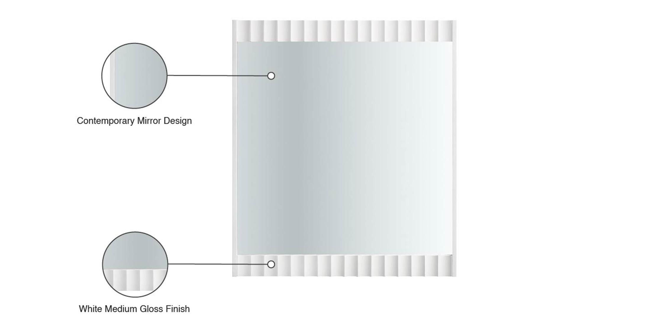 

    
801White-D-Set-2 White Gloss & Gold Dresser Set 2Pcs MODERNIST 801White-D Meridian Contemporary
