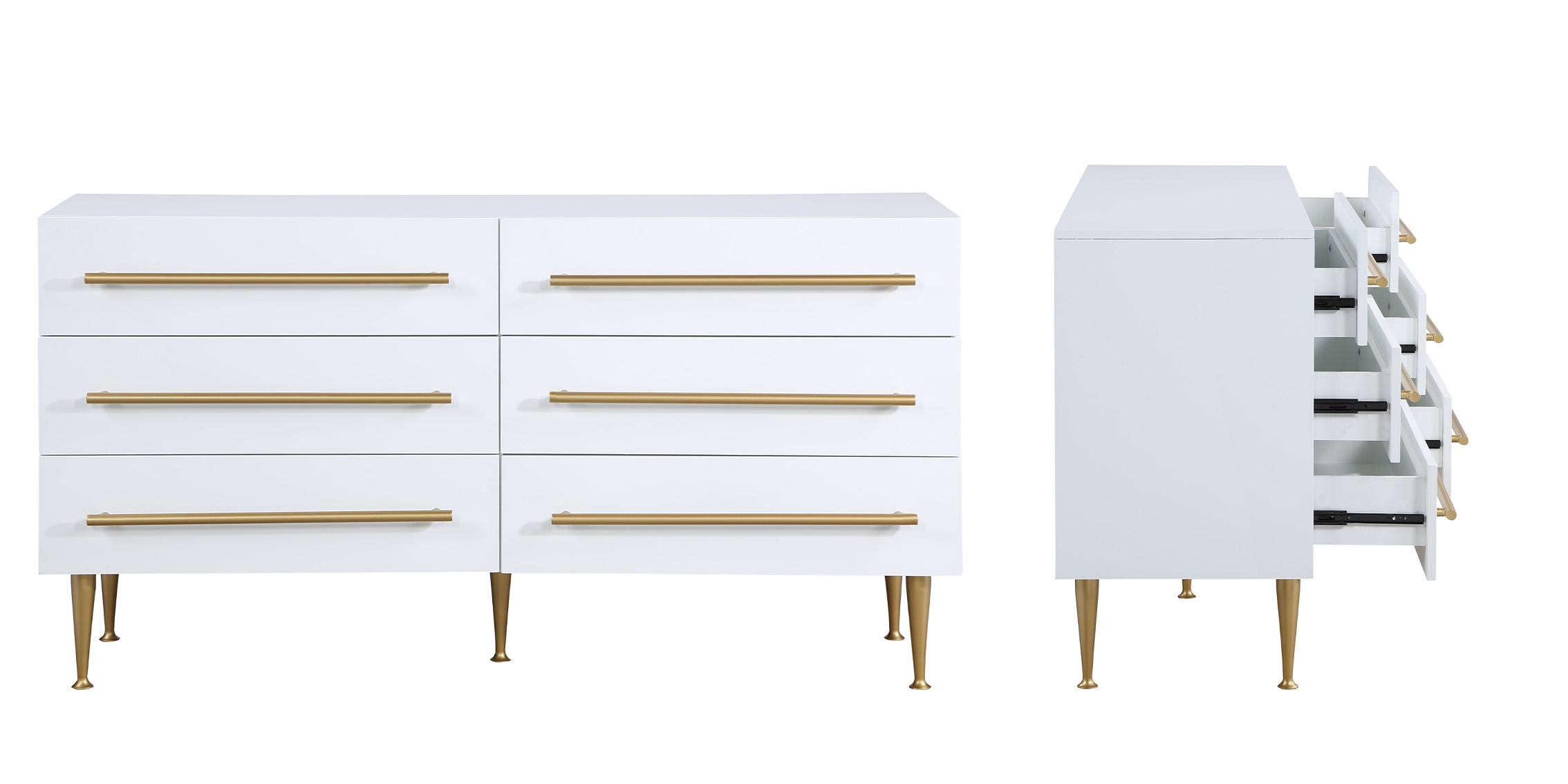 

    
Meridian Furniture MARISOL 844White-D Dresser White/Gold 844White-D
