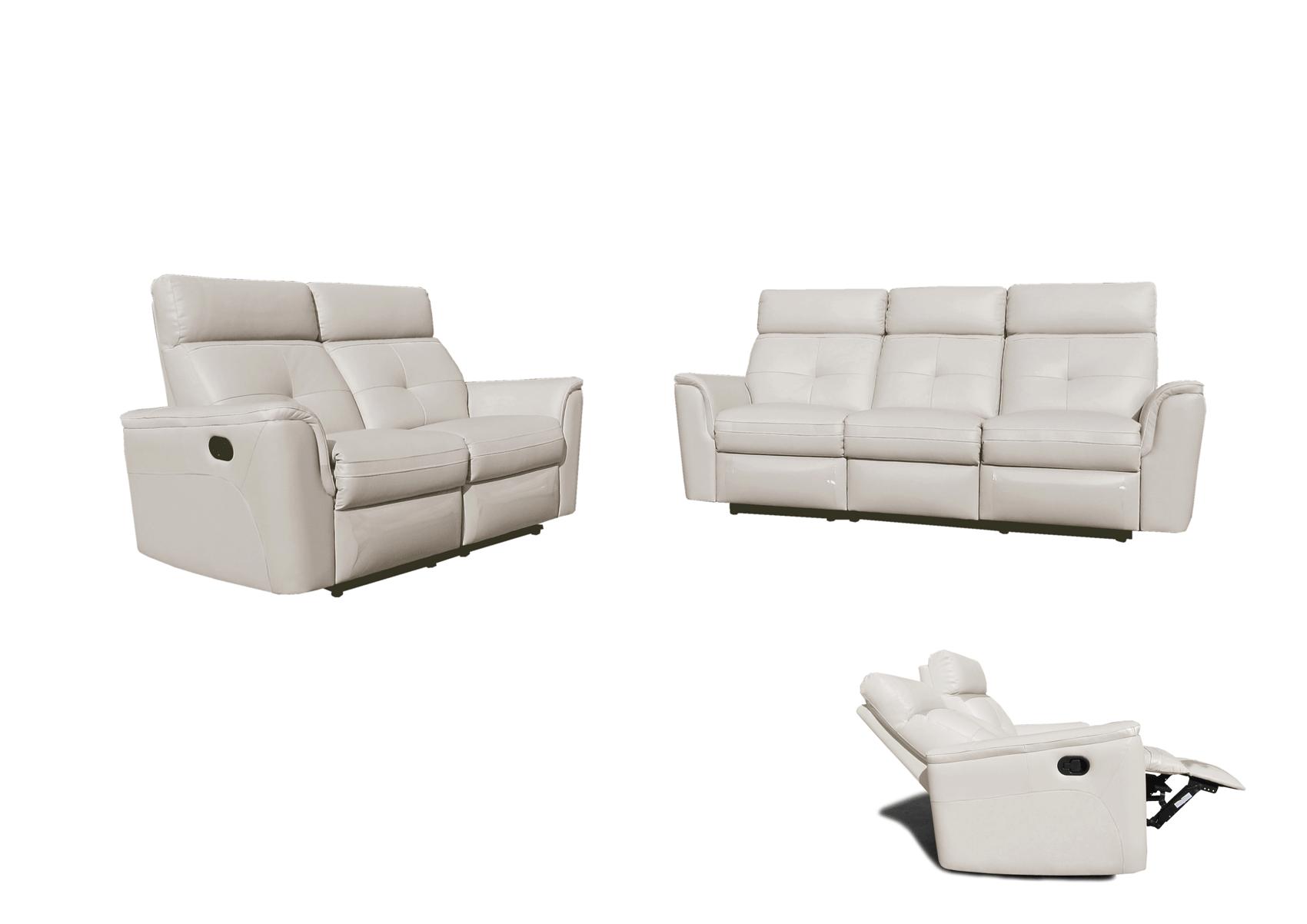 

                    
ESF 8501 Reclining Chair White Italian Leather Purchase 
