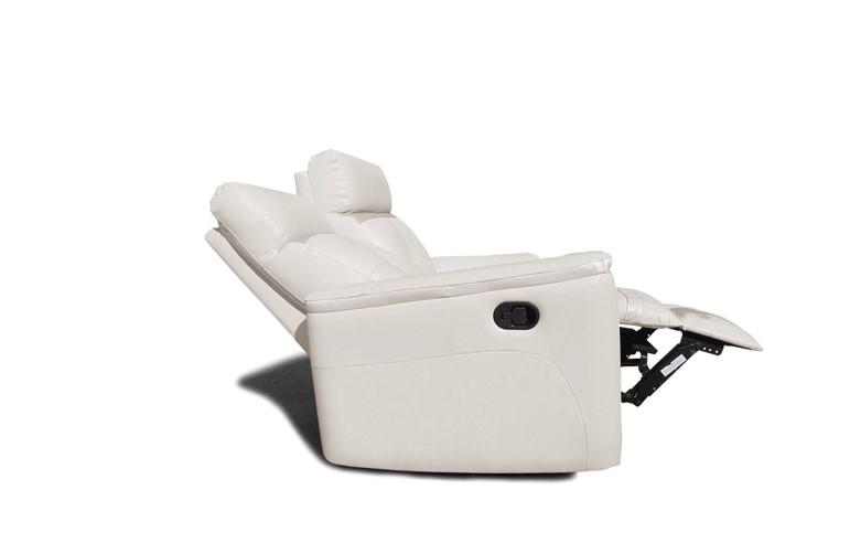 

    
White Italian Leather Manual Recliner Chair Contemporary ESF 8501
