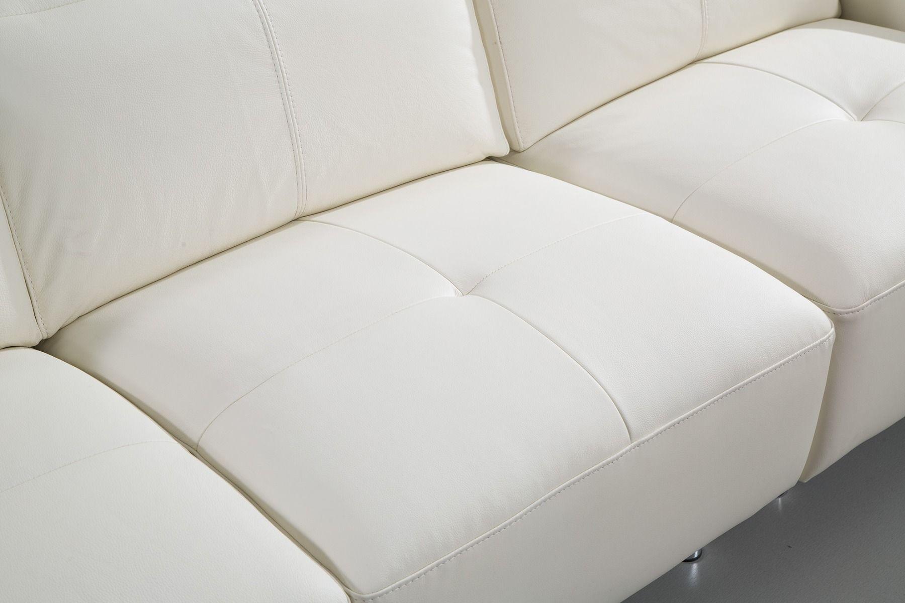 

    
White Italian Leather Sectional Sofa EK-L095M-W-SC American Eagle Modern
