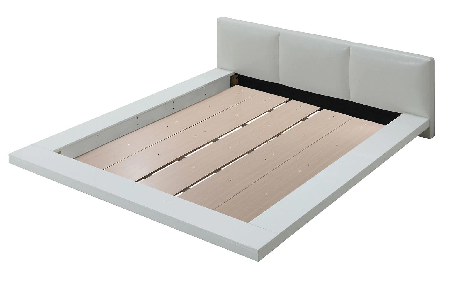 

                    
Furniture of America CHRISTIE CM7550-EK-6PC Platform Bedroom Set White Leatherette Purchase 
