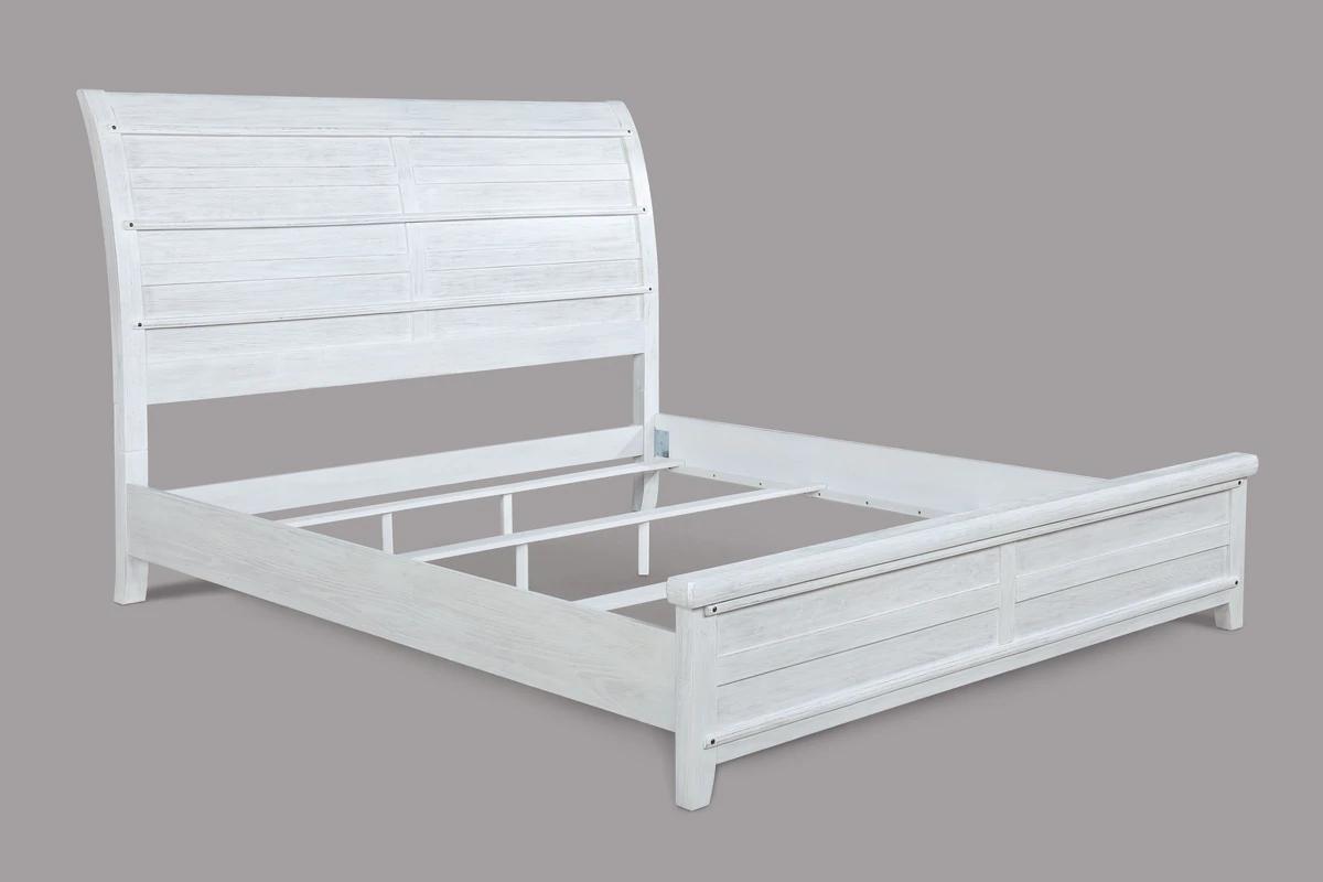 

    
Crown Mark Maybelle Panel Bed White B1830-K-Bed
