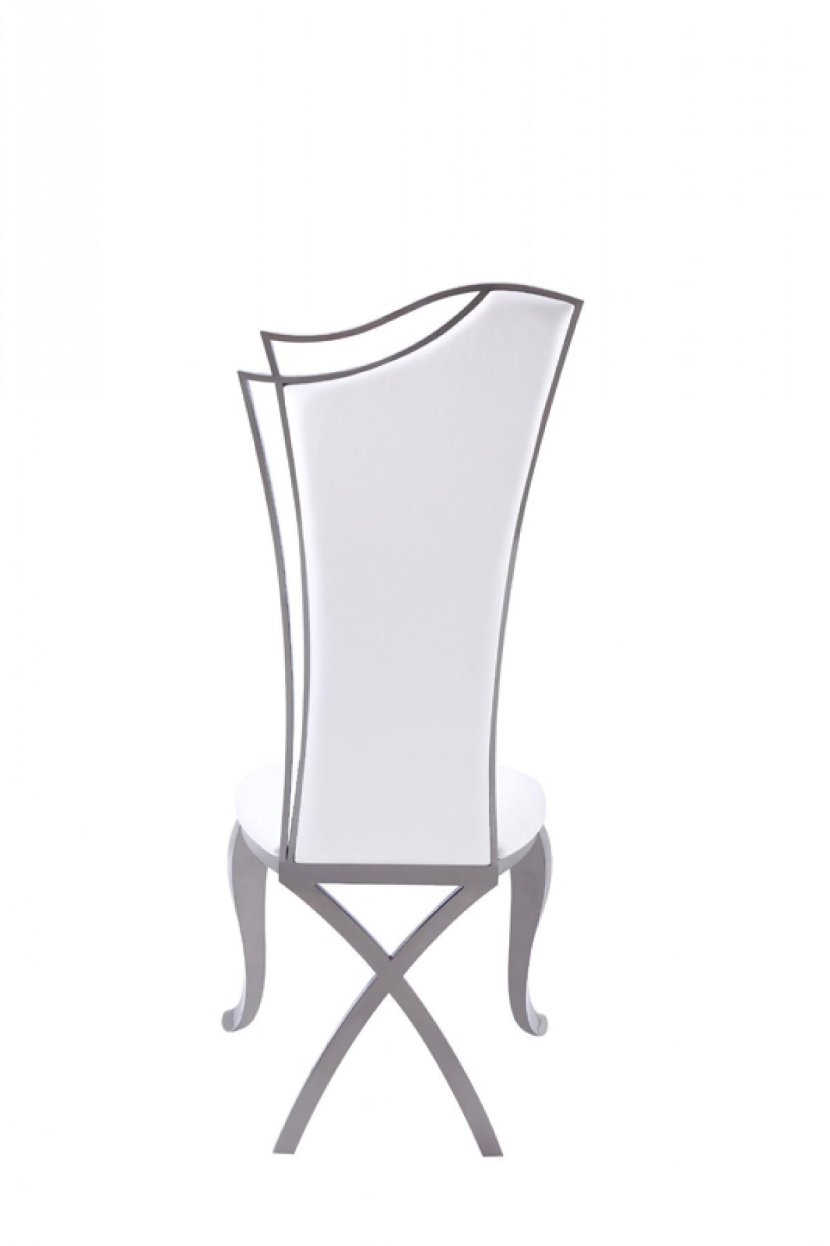

                    
VIG Furniture VGZAY906-WHT Dining Chair Set White Leatherette Purchase 
