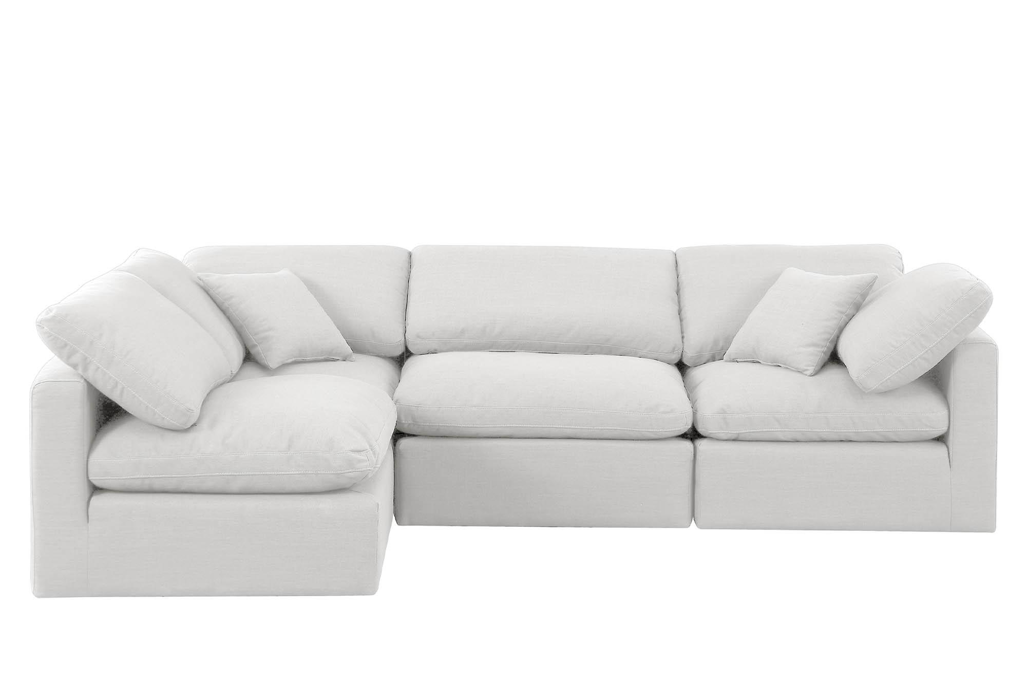 

    
Meridian Furniture INDULGE 141White-Sec4B Modular Sectional White 141White-Sec4B
