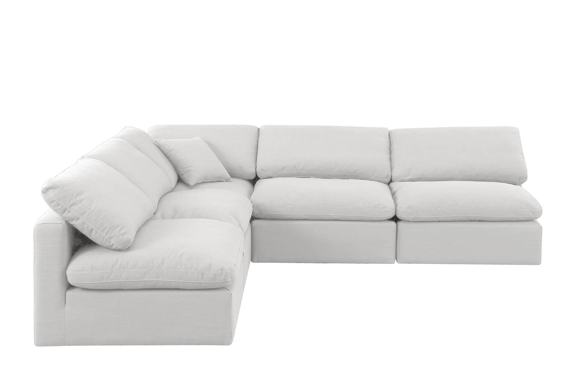

    
Meridian Furniture INDULGE 141White-Sec5B Modular Sectional White 141White-Sec5B
