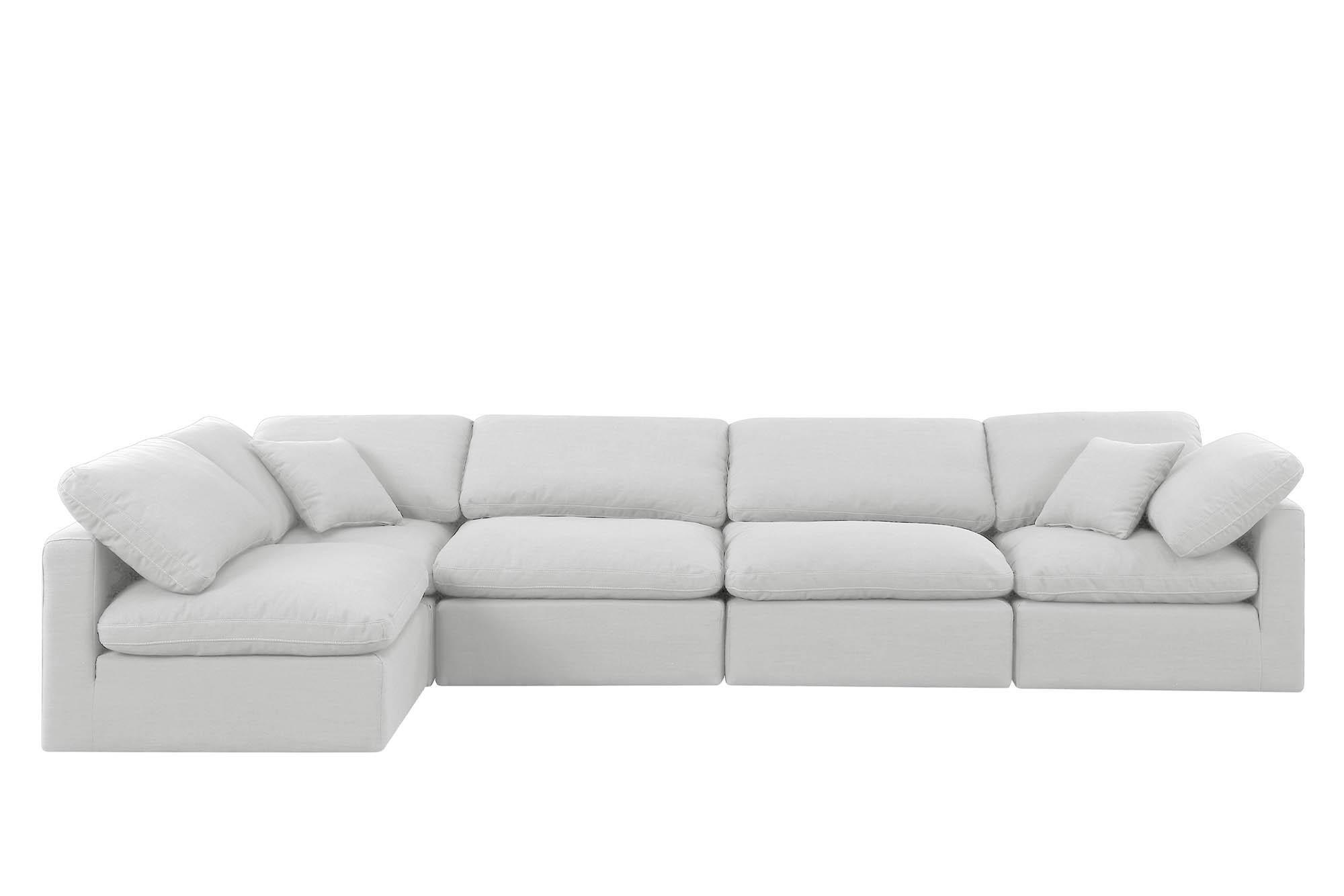

    
Meridian Furniture INDULGE 141White-Sec5D Modular Sectional White 141White-Sec5D
