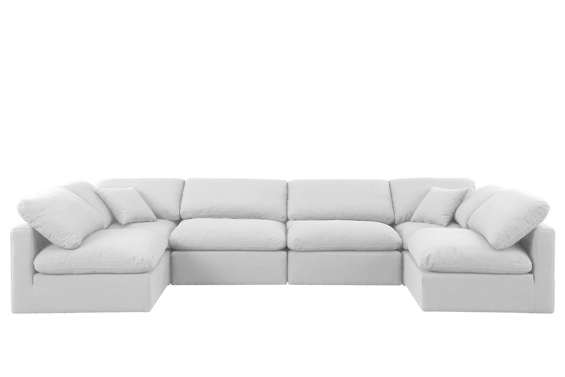 

    
Meridian Furniture INDULGE 141White-Sec6D Modular Sectional White 141White-Sec6D
