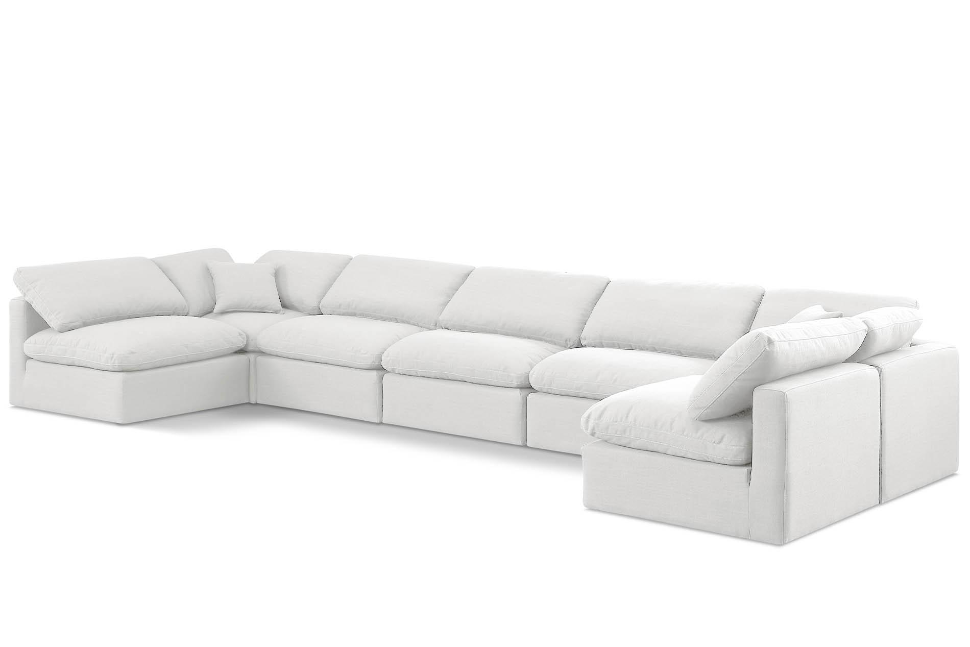 

    
Meridian Furniture INDULGE 141White-Sec7B Modular Sectional White 141White-Sec7B
