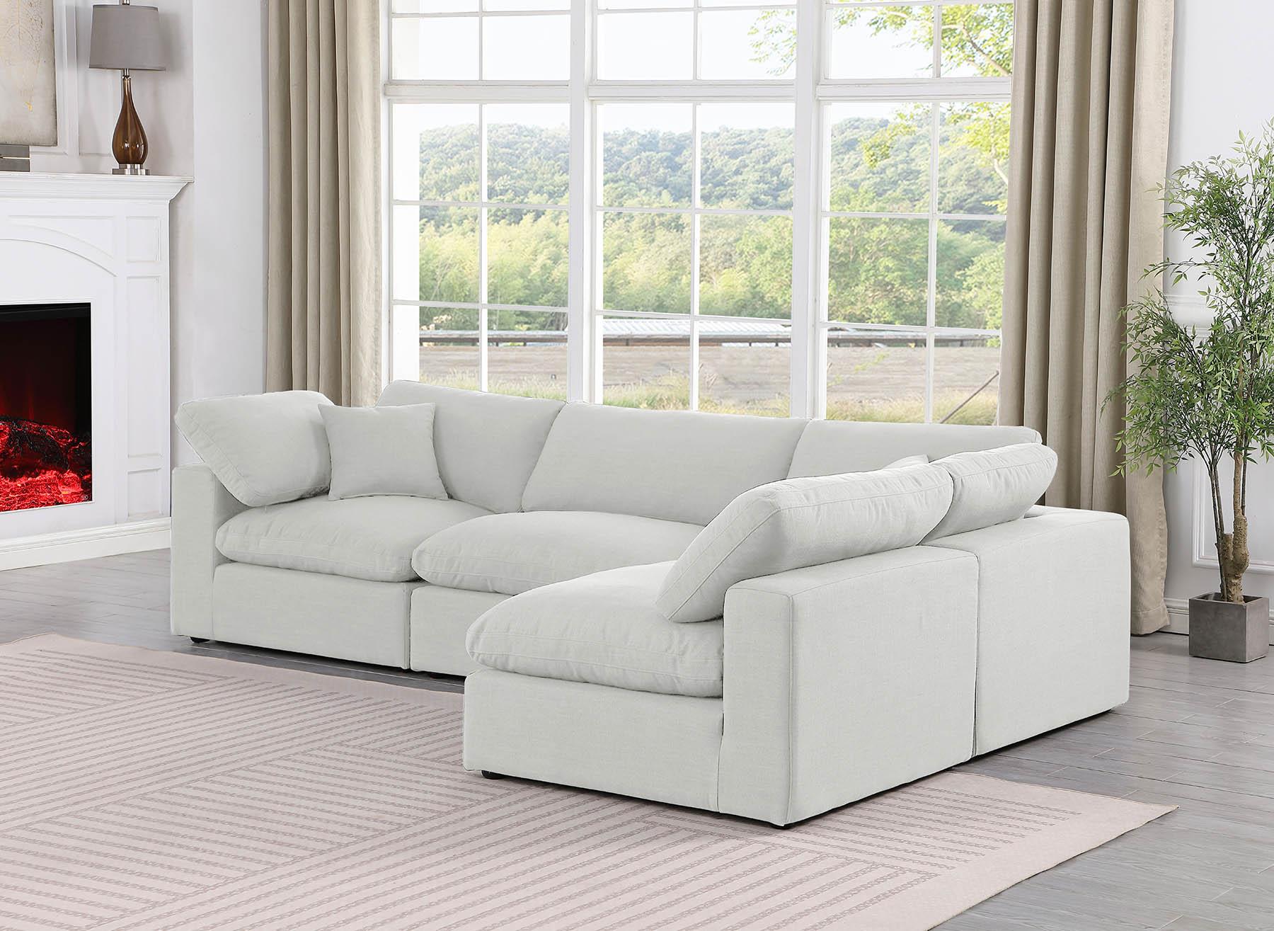 

        
Meridian Furniture 187White-Sec4B Modular Sectional White Linen 094308287713
