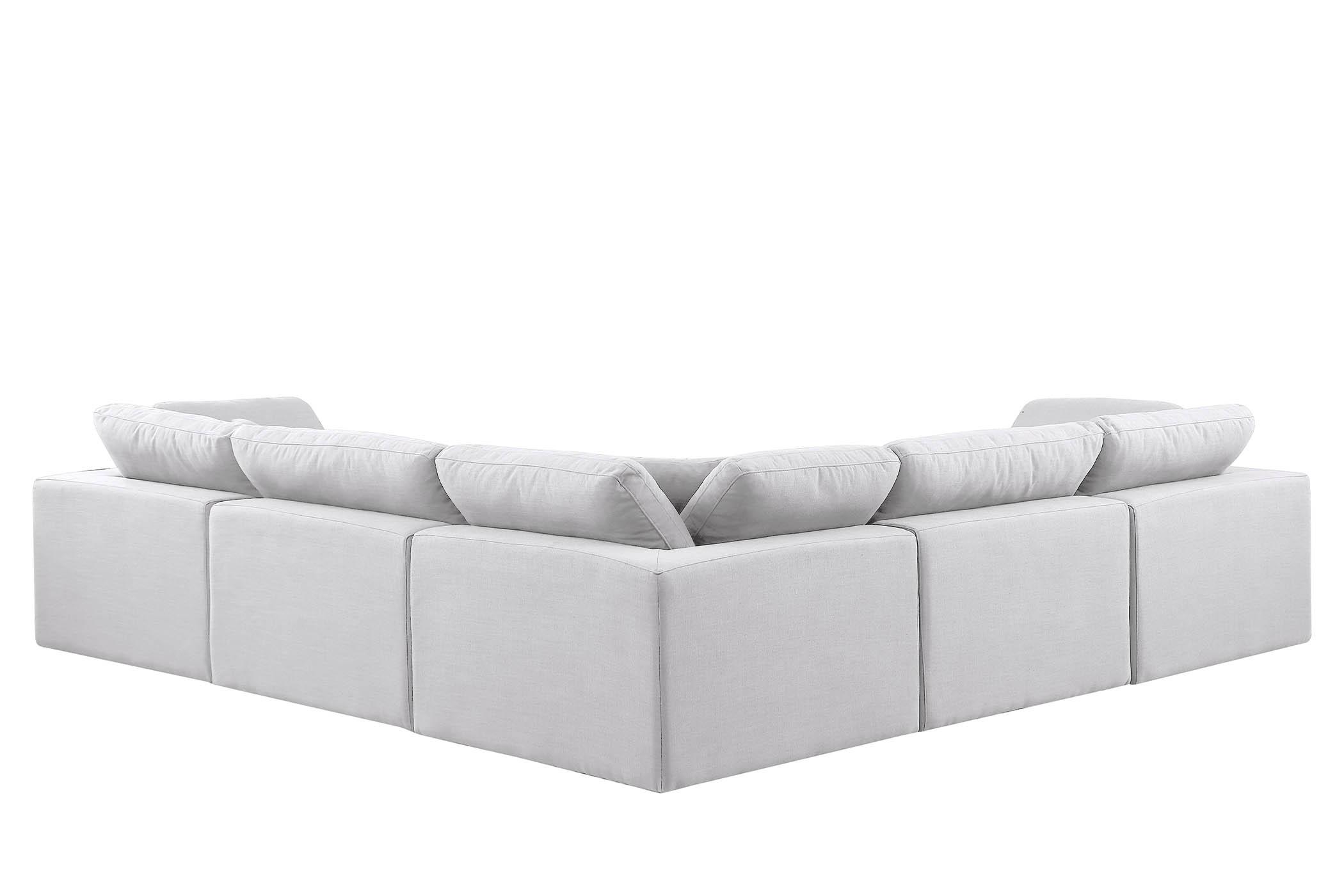 

        
Meridian Furniture 187White-Sec5C Modular Sectional White Linen 094308287744
