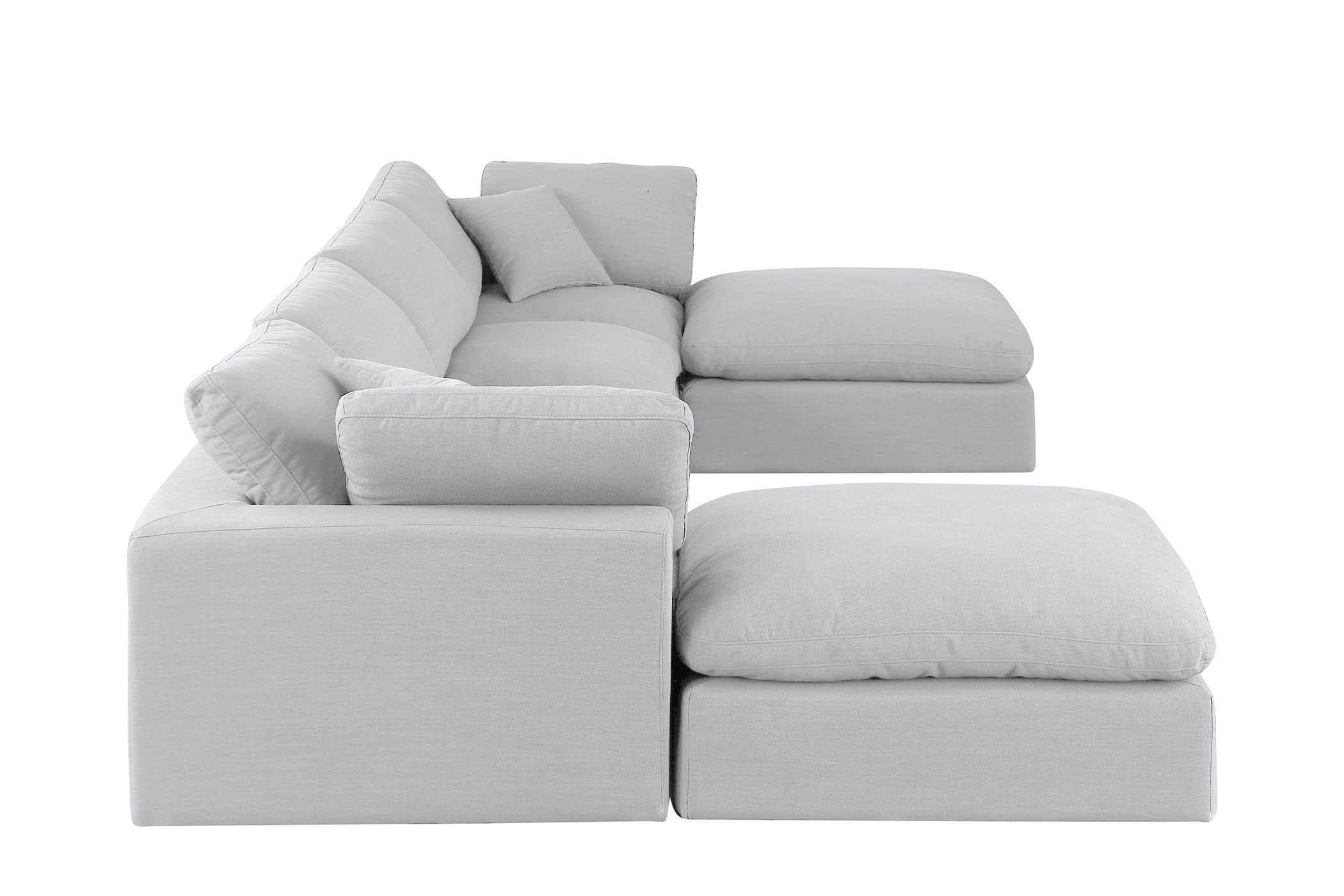 

        
Meridian Furniture 187White-Sec6B Modular Sectional White Linen 094308287775
