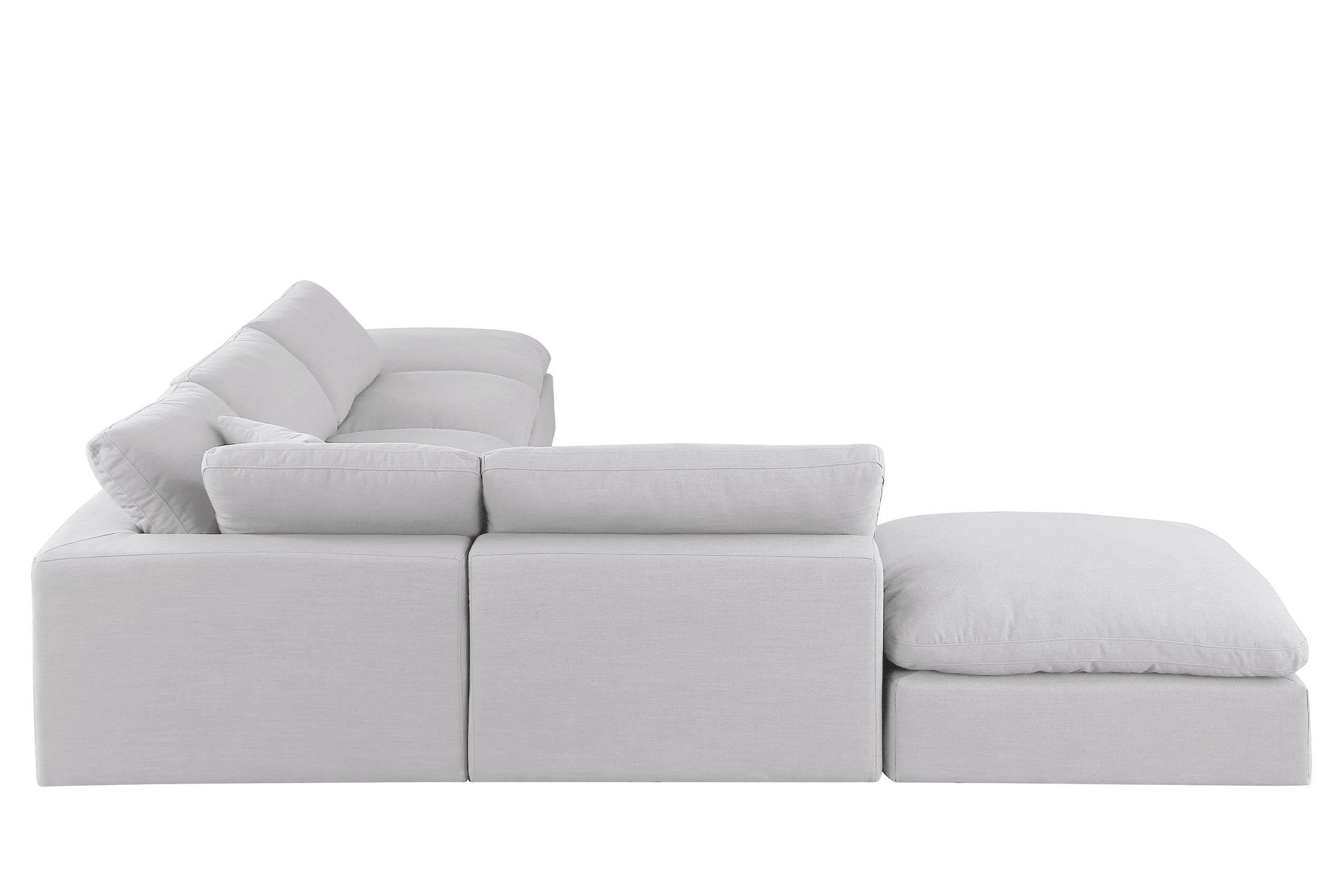 

        
Meridian Furniture 187White-Sec6E Modular Sectional White Linen 094308293226
