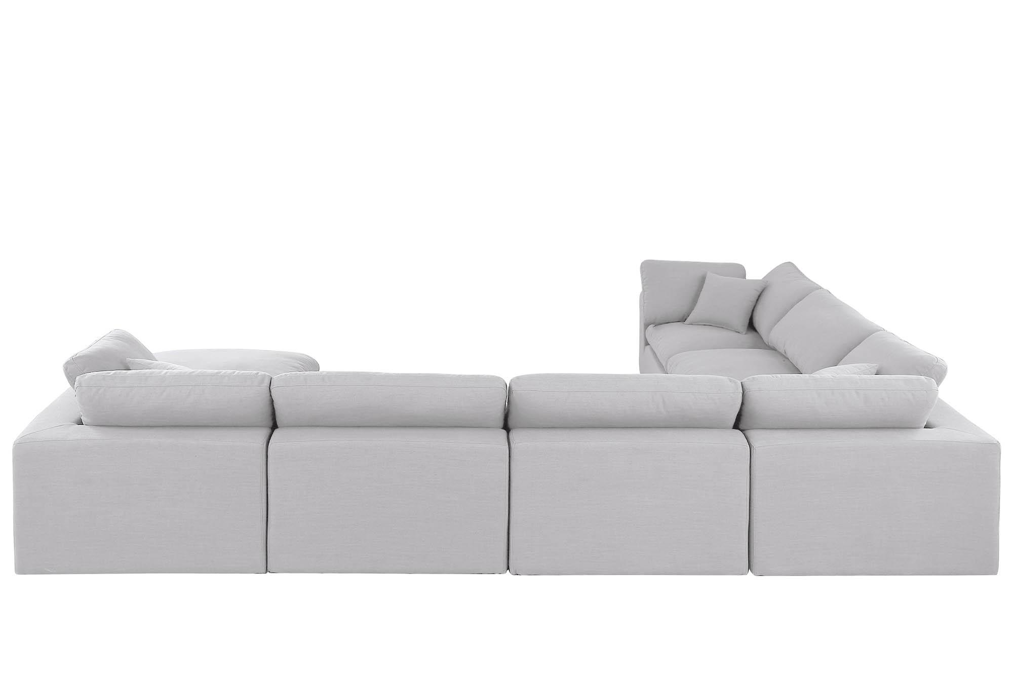 

        
Meridian Furniture 187White-Sec7A Modular Sectional White Linen 094308287805
