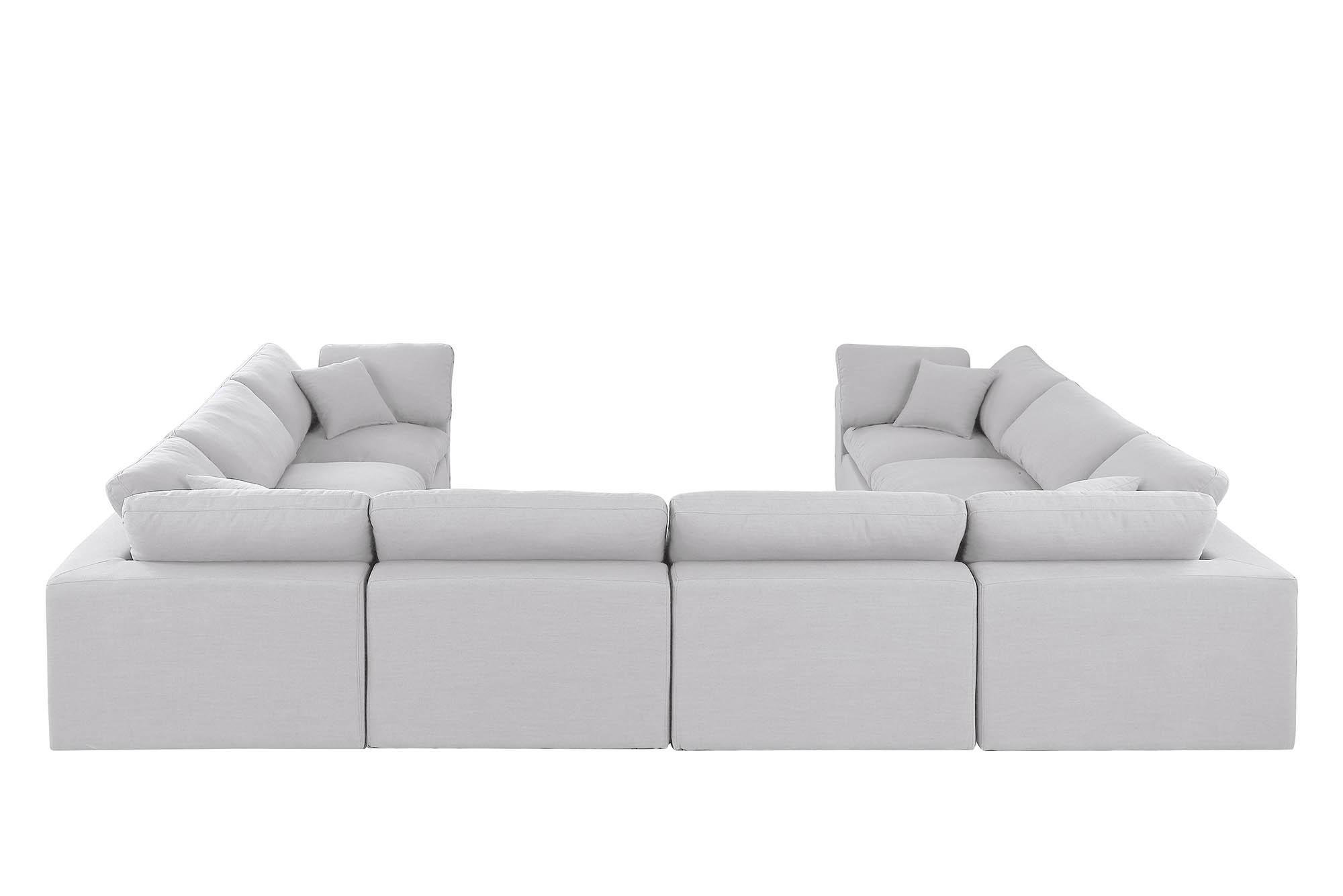 

        
Meridian Furniture 187White-Sec8A Modular Sectional White Linen 094308287829
