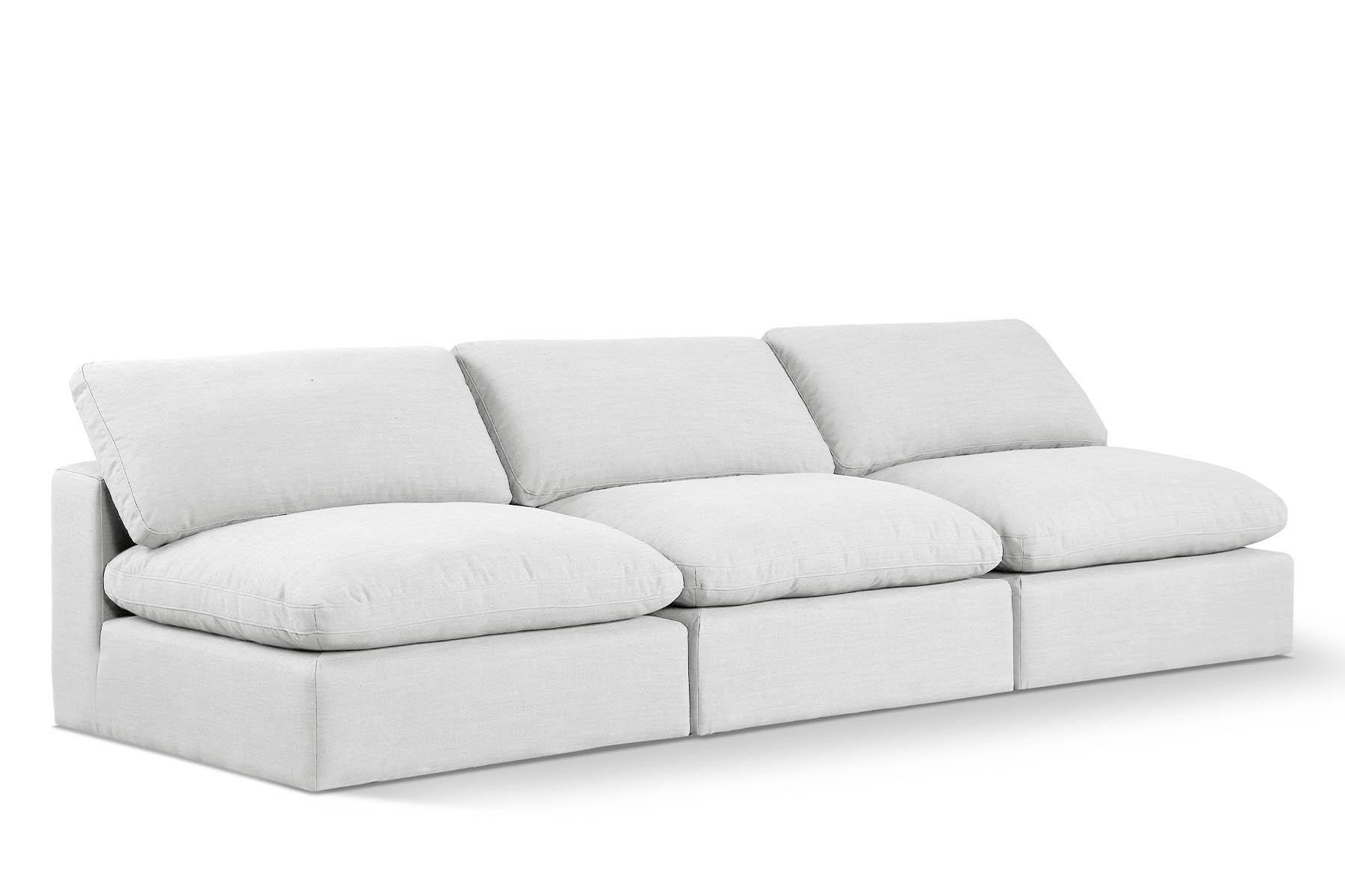 

    
White Linen Modular Sofa COMFY 187White-S117 Meridian Contemporary
