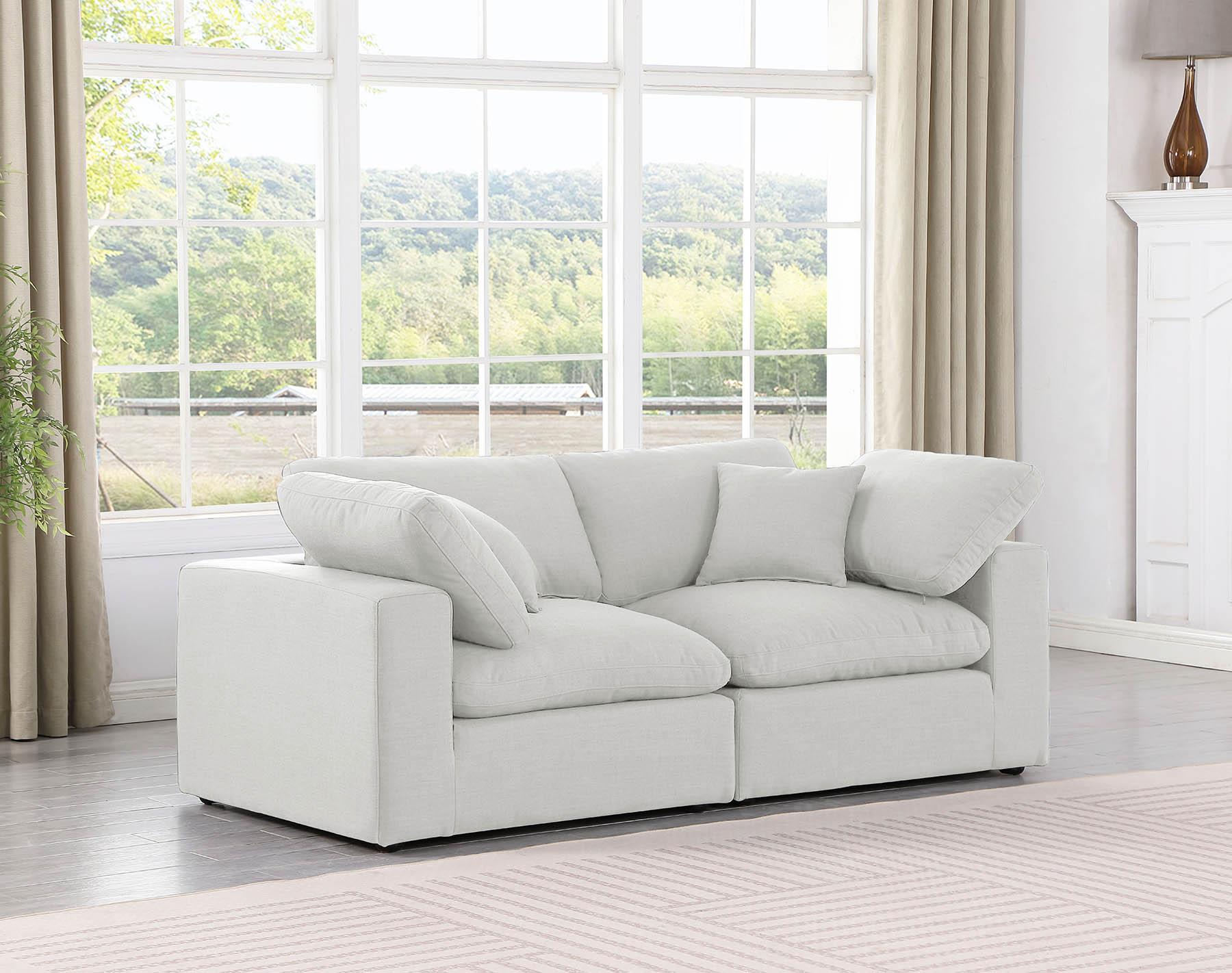 

    
White Linen Modular Sofa COMFY 187White-S80 Meridian Contemporary
