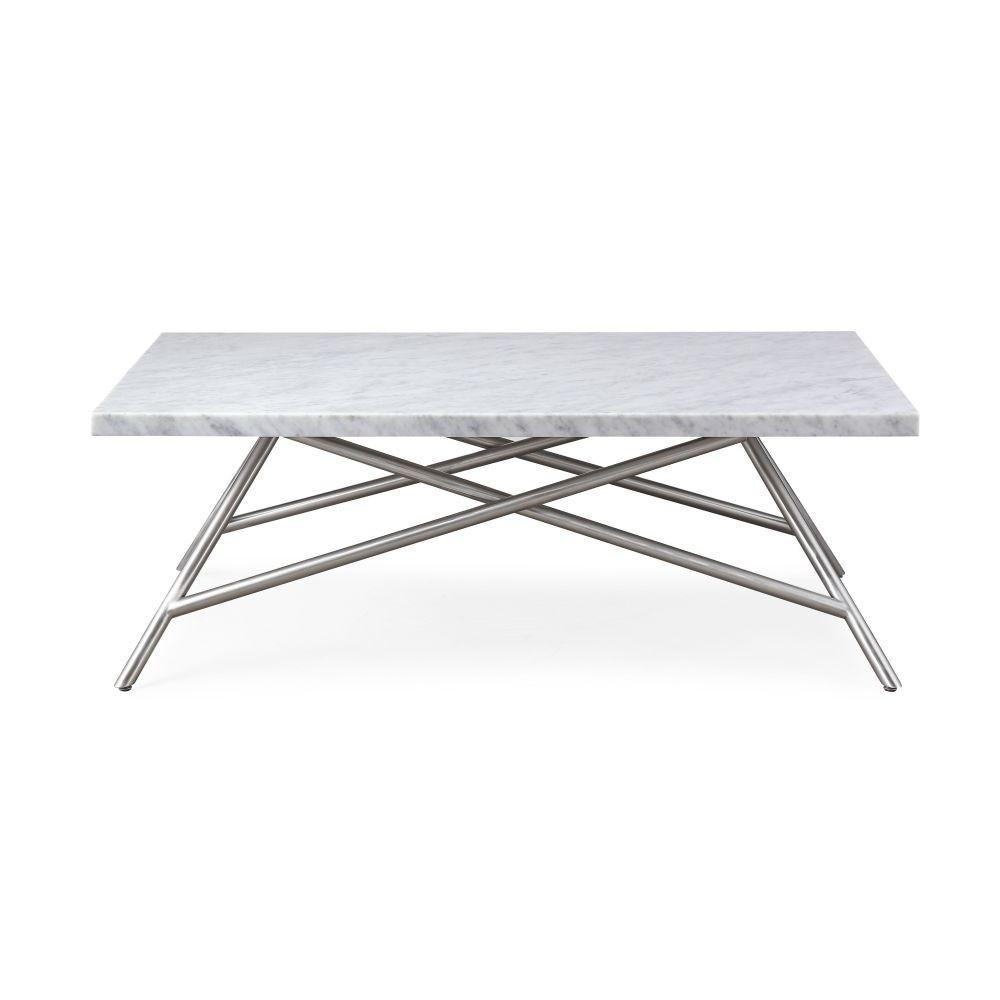 

    
Modus Furniture CORAL Coffee Table White 3N2521
